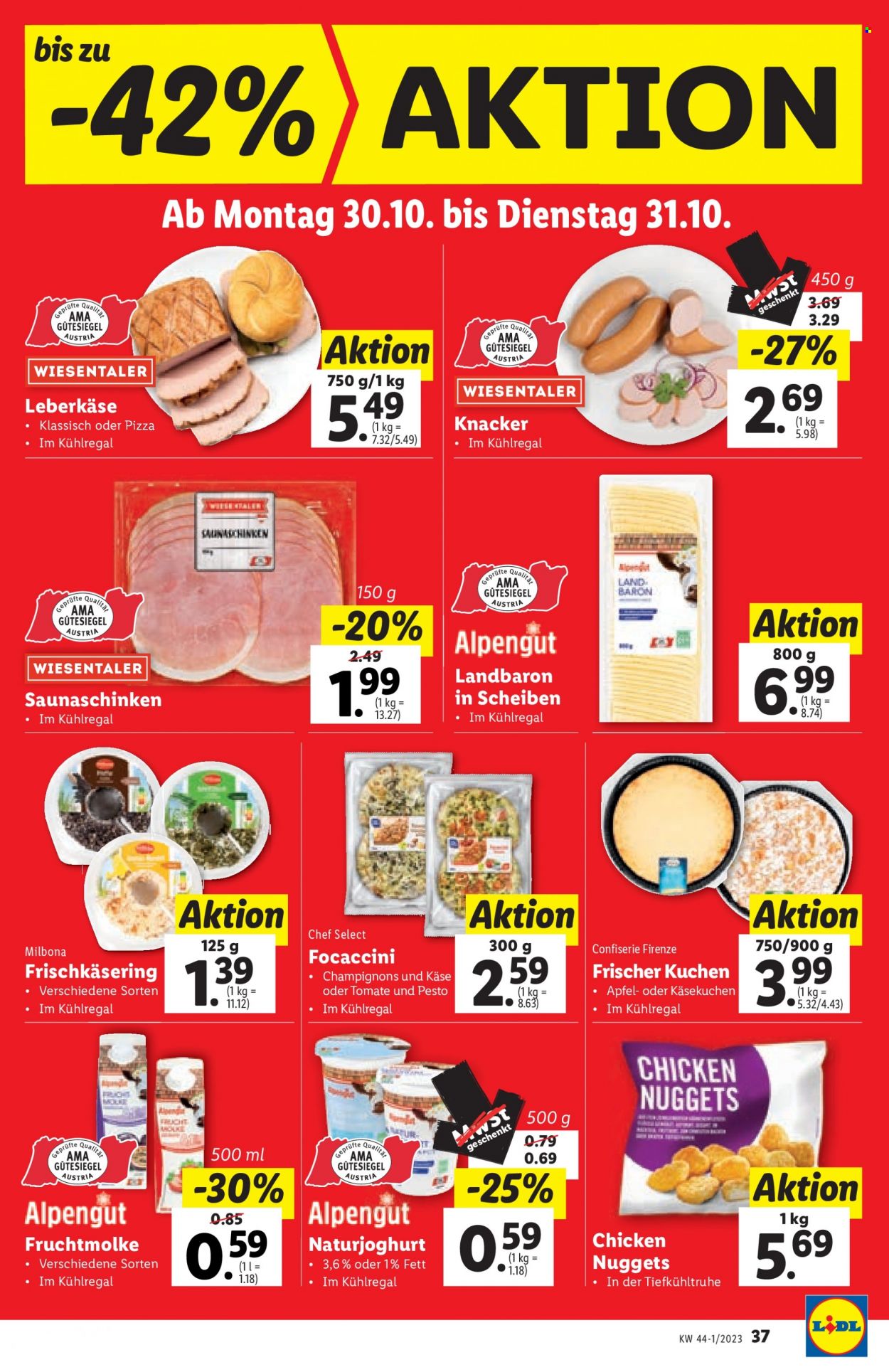 Angebote Lidl - 25.10.2023 - 31.10.2023. Seite 37