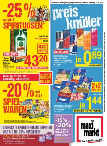 Angebote Maximarkt - 23.10.2023 - 28.10.2023.