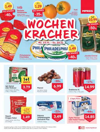 Angebote MPREIS - 23.10.2023 - 29.10.2023.