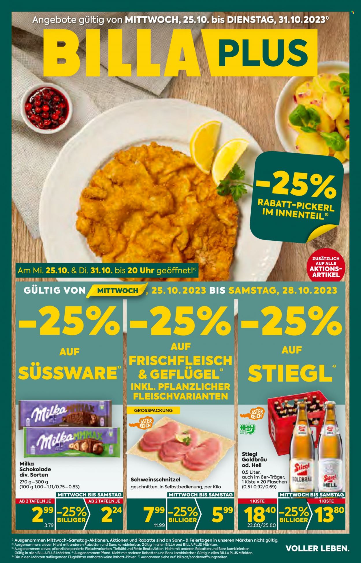 Angebote Billa Plus - 25.10.2023 - 31.10.2023. Seite 1
