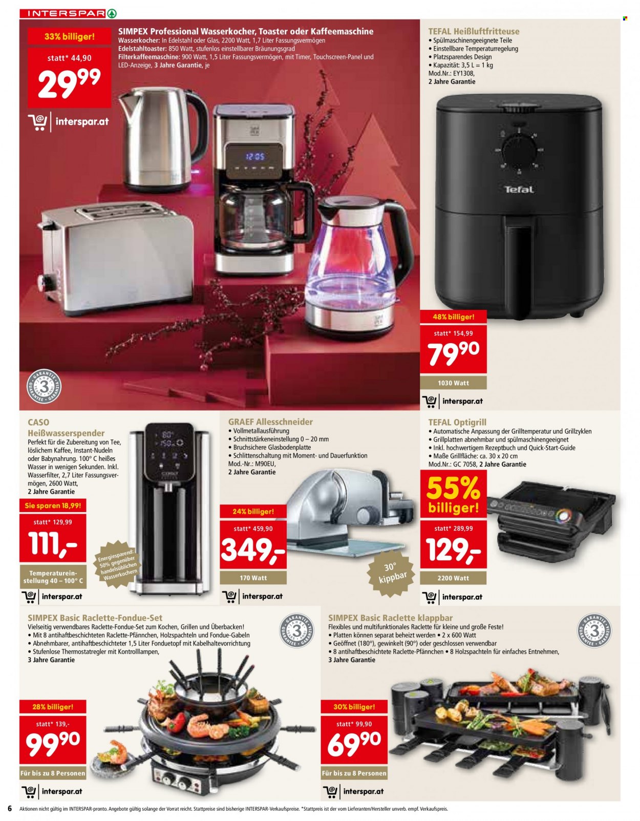 Angebote INTERSPAR - 19.12.2023 - 23.12.2023. Seite 6
