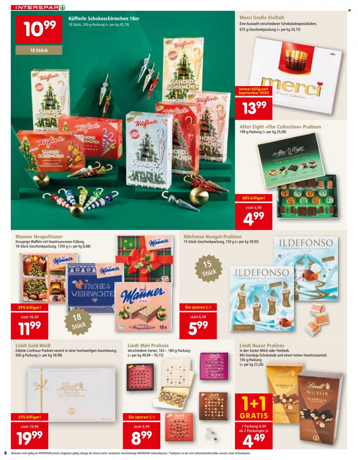 Angebote INTERSPAR - 19.12.2023 - 23.12.2023. Seite 8