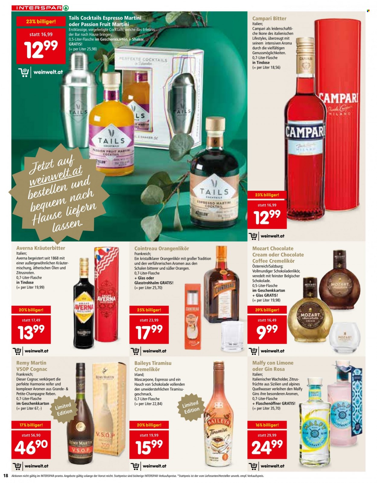 Angebote INTERSPAR - 19.12.2023 - 23.12.2023. Seite 18