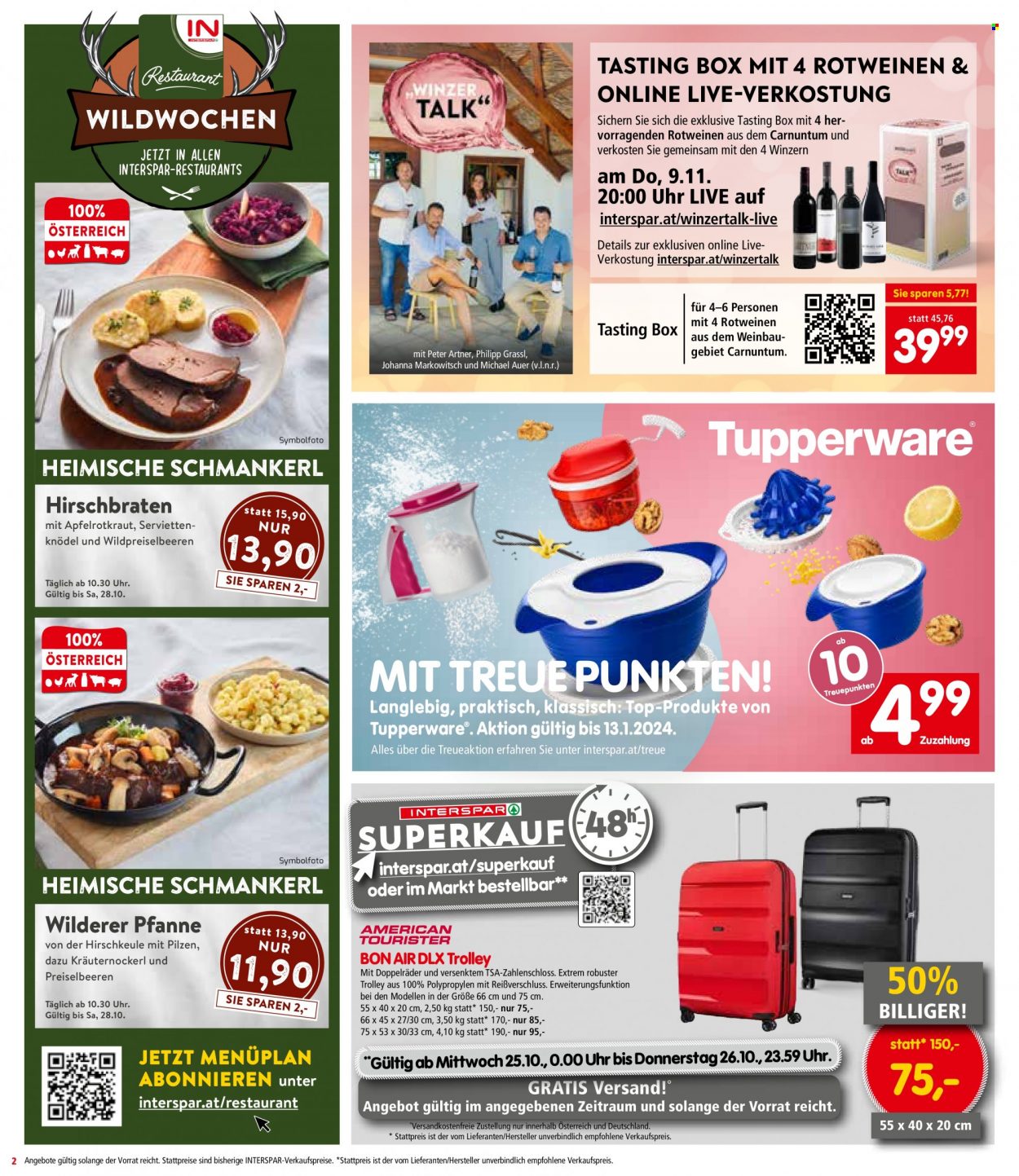Angebote INTERSPAR - 25.10.2023 - 8.11.2023. Seite 2