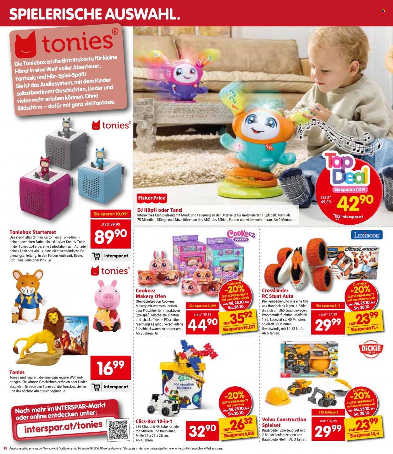 Angebote INTERSPAR - 25.10.2023 - 8.11.2023. Seite 18