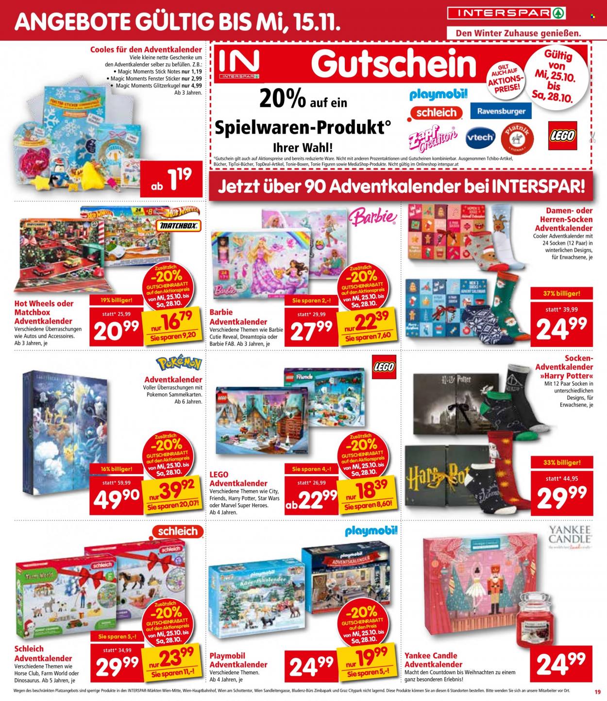 Angebote INTERSPAR - 25.10.2023 - 8.11.2023. Seite 19
