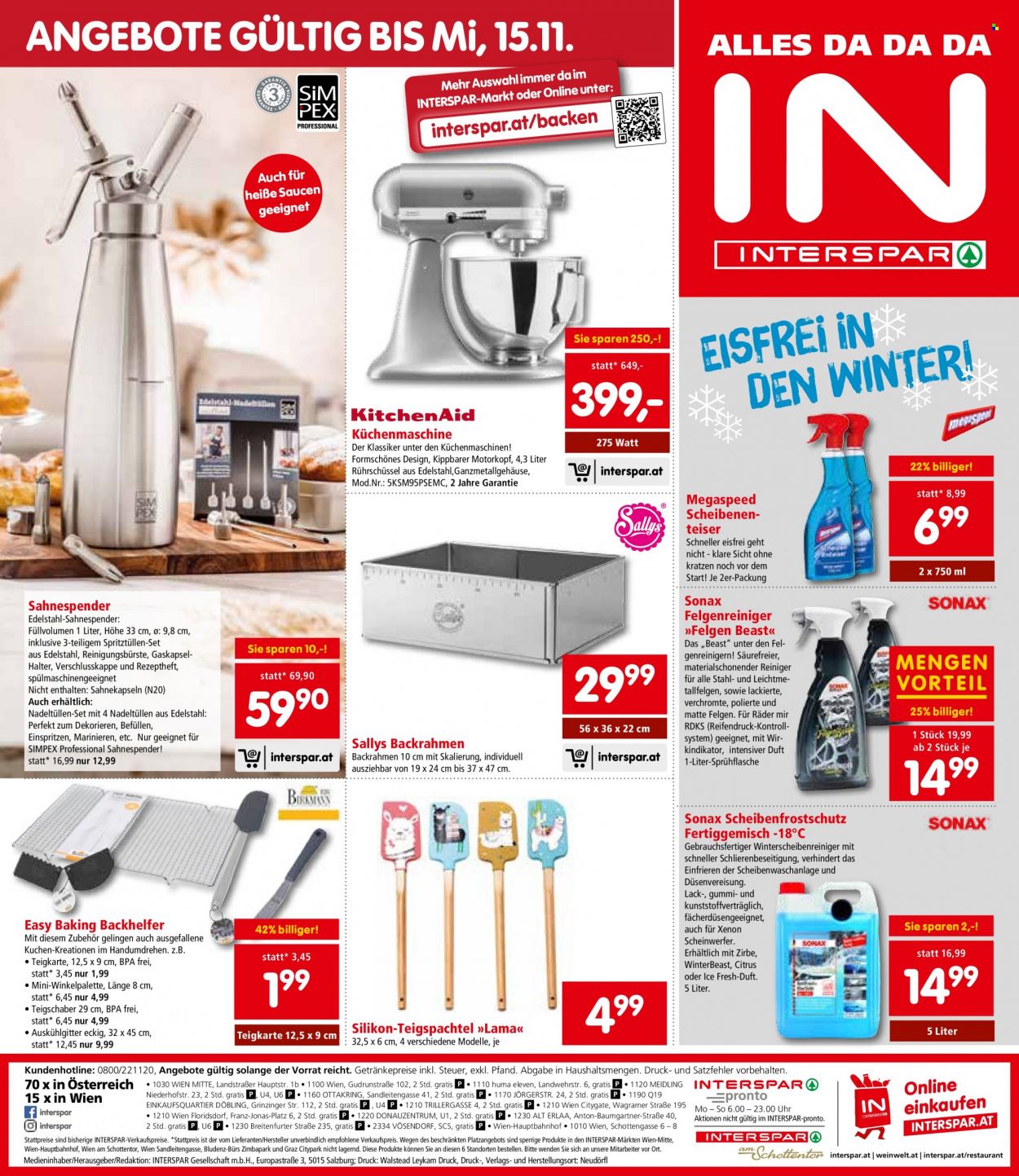 Angebote INTERSPAR - 25.10.2023 - 8.11.2023. Seite 20