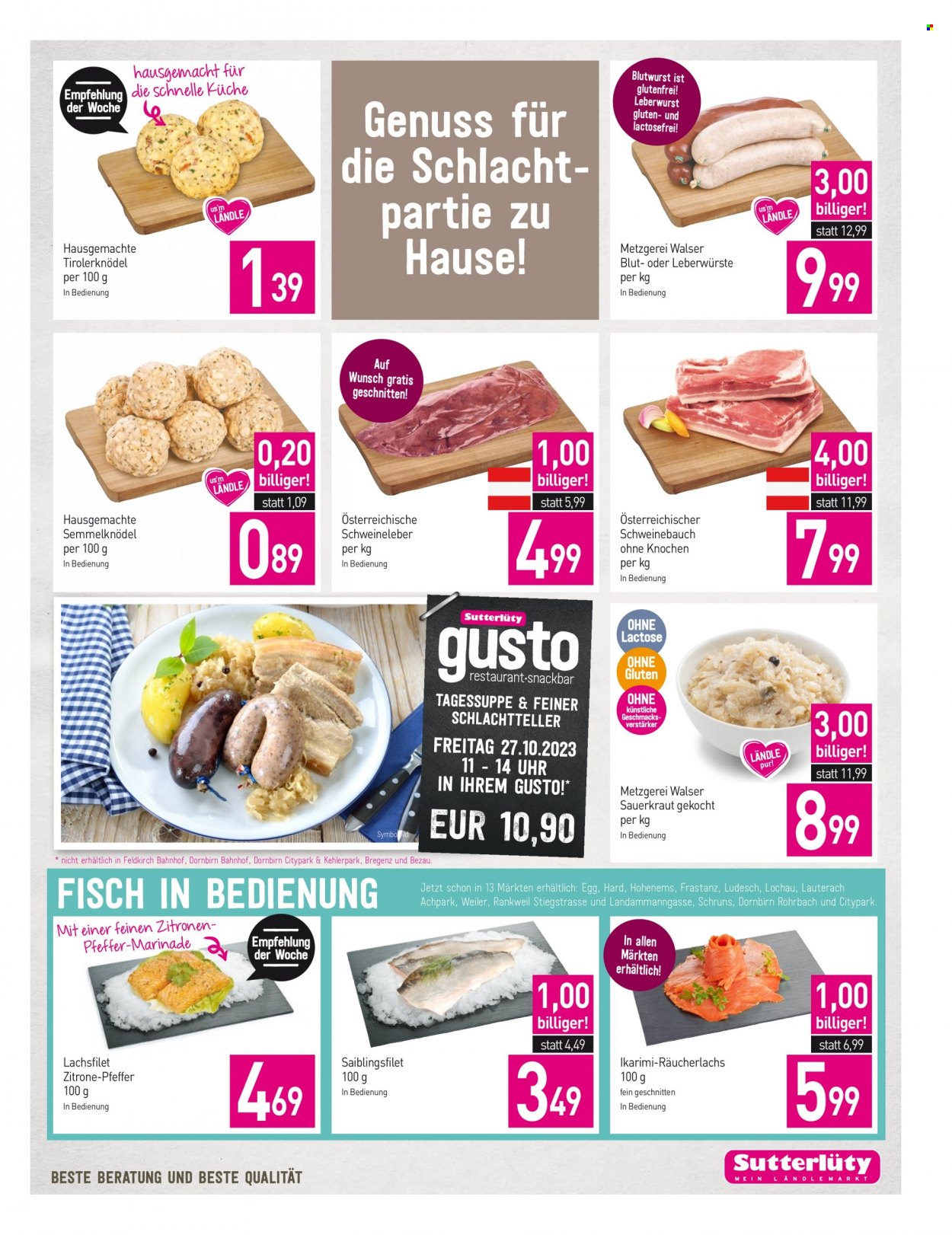 Angebote Sutterlüty - 26.10.2023 - 1.11.2023. Seite 9
