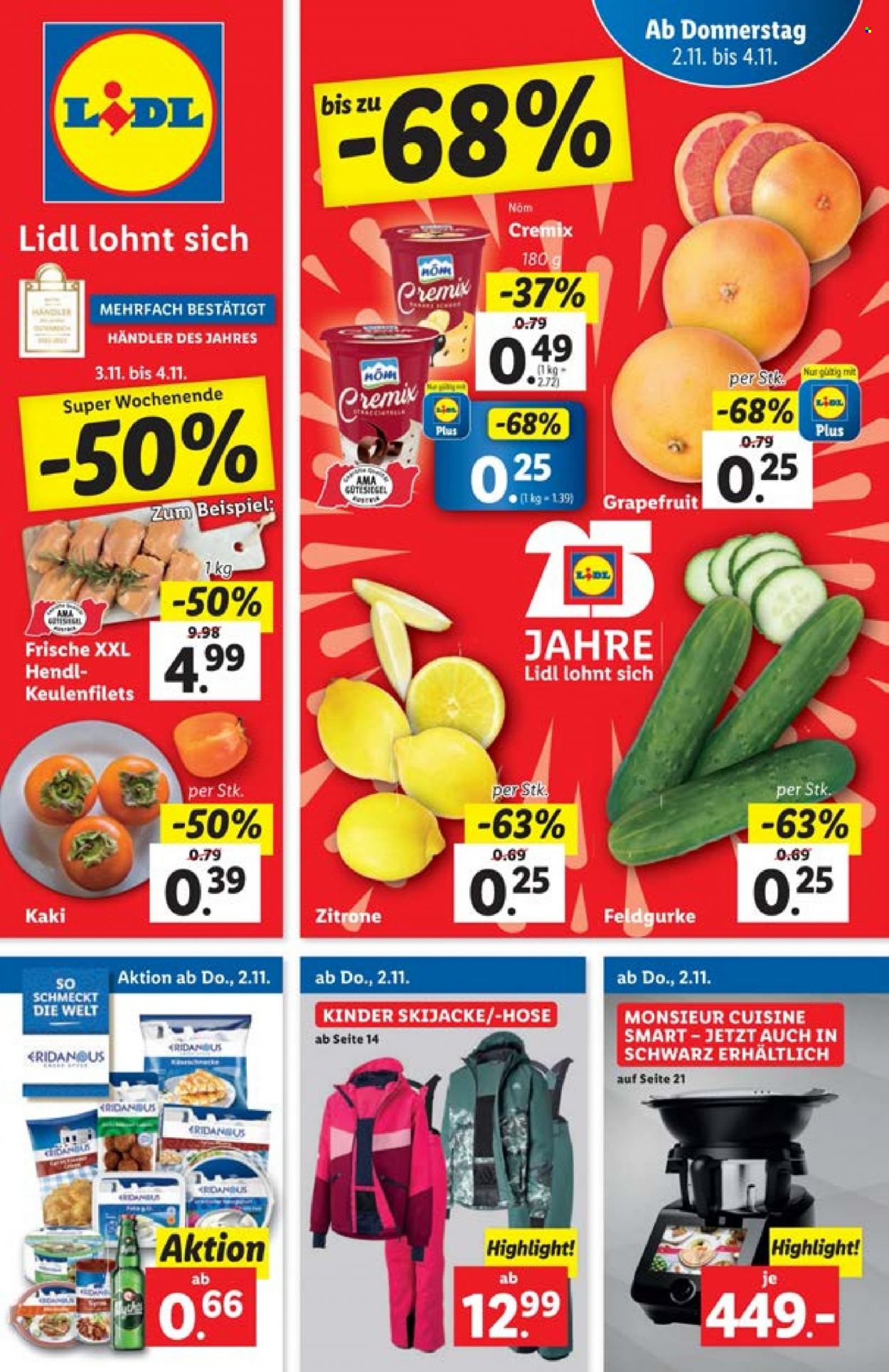 Angebote Lidl - 2.11.2023 - 8.11.2023. Seite 1