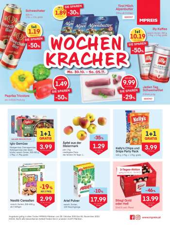 Angebote MPREIS - 30.10.2023 - 5.11.2023.