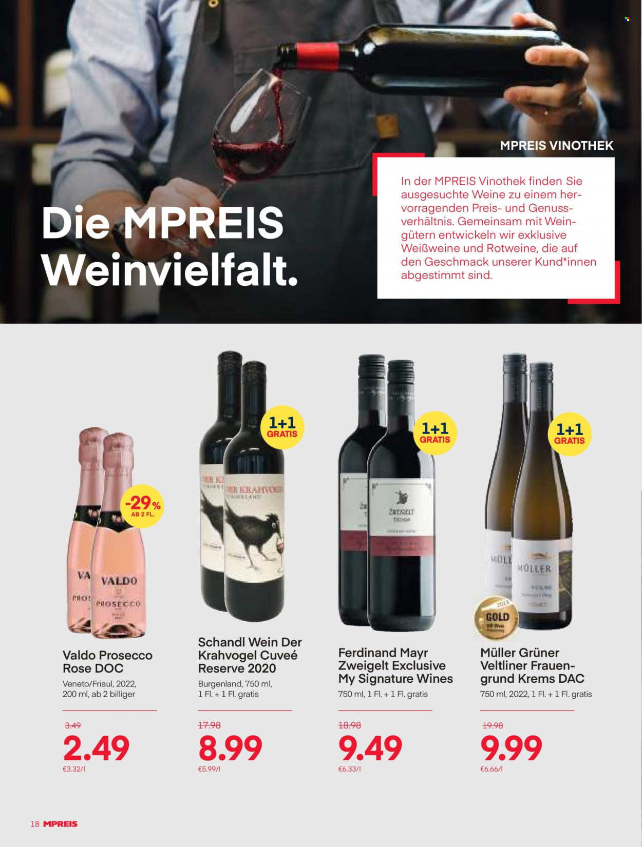 Angebote MPREIS - 30.10.2023 - 5.11.2023. Seite 18