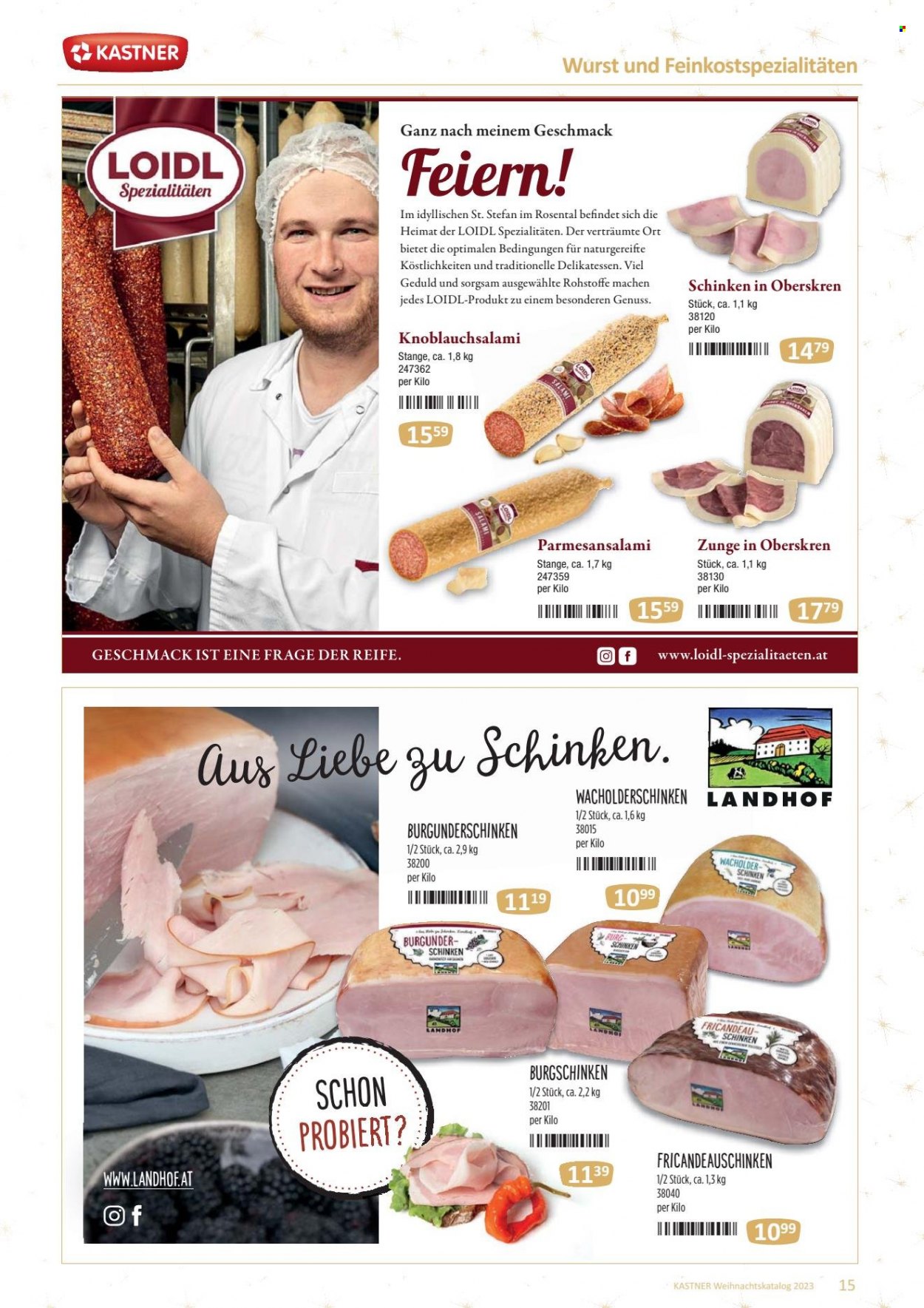 Angebote KASTNER - 6.11.2023 - 30.12.2023. Seite 17
