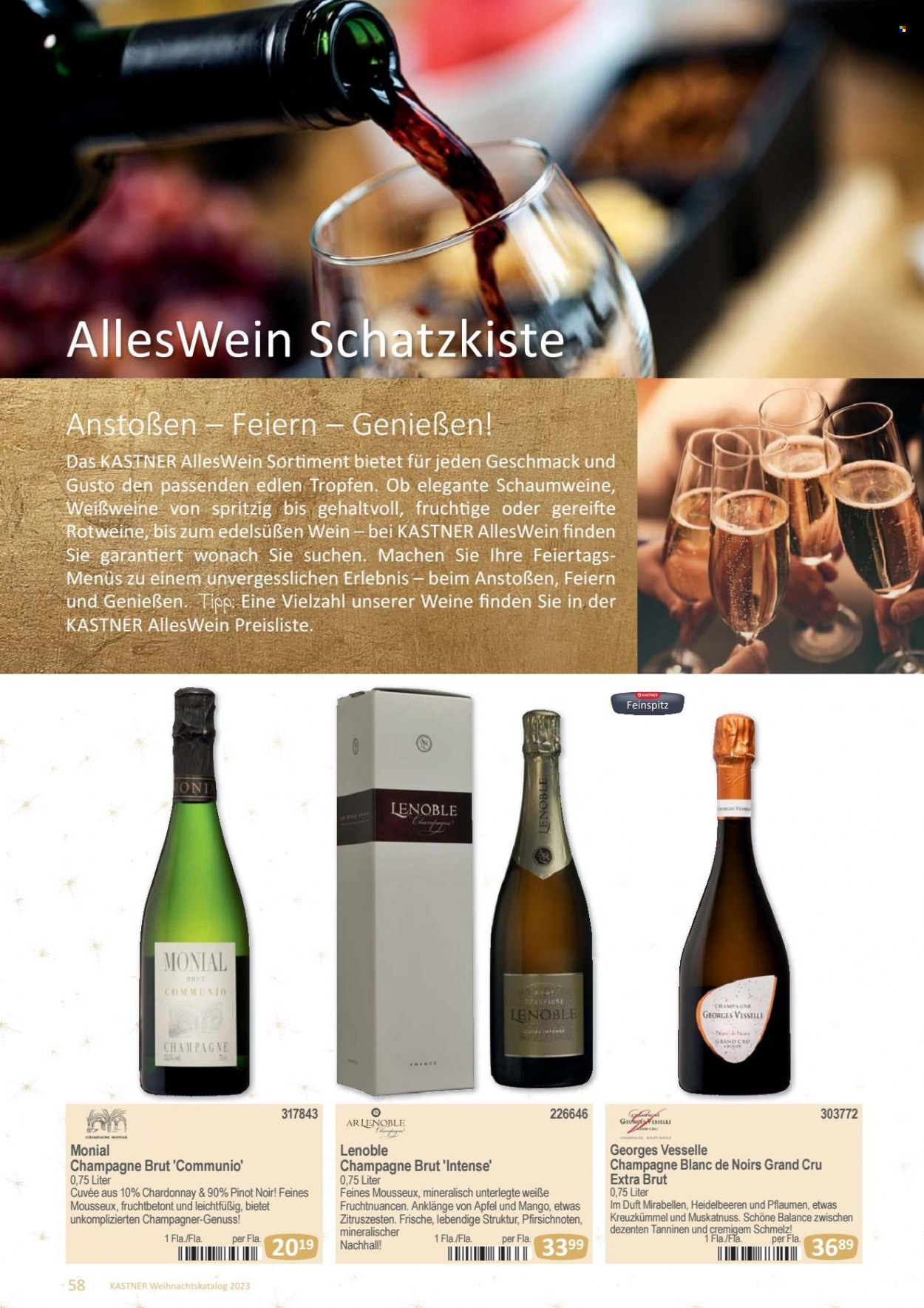 Angebote KASTNER - 6.11.2023 - 30.12.2023. Seite 60