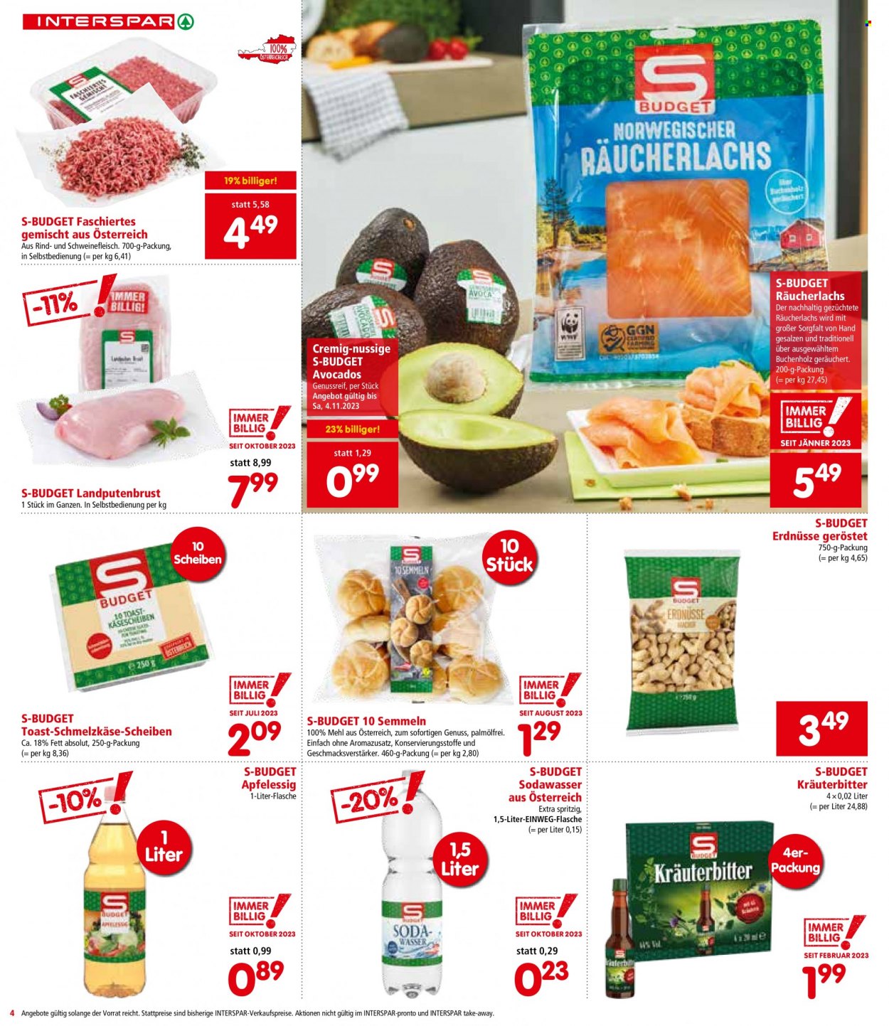 Angebote INTERSPAR - 2.11.2023 - 8.11.2023. Seite 4