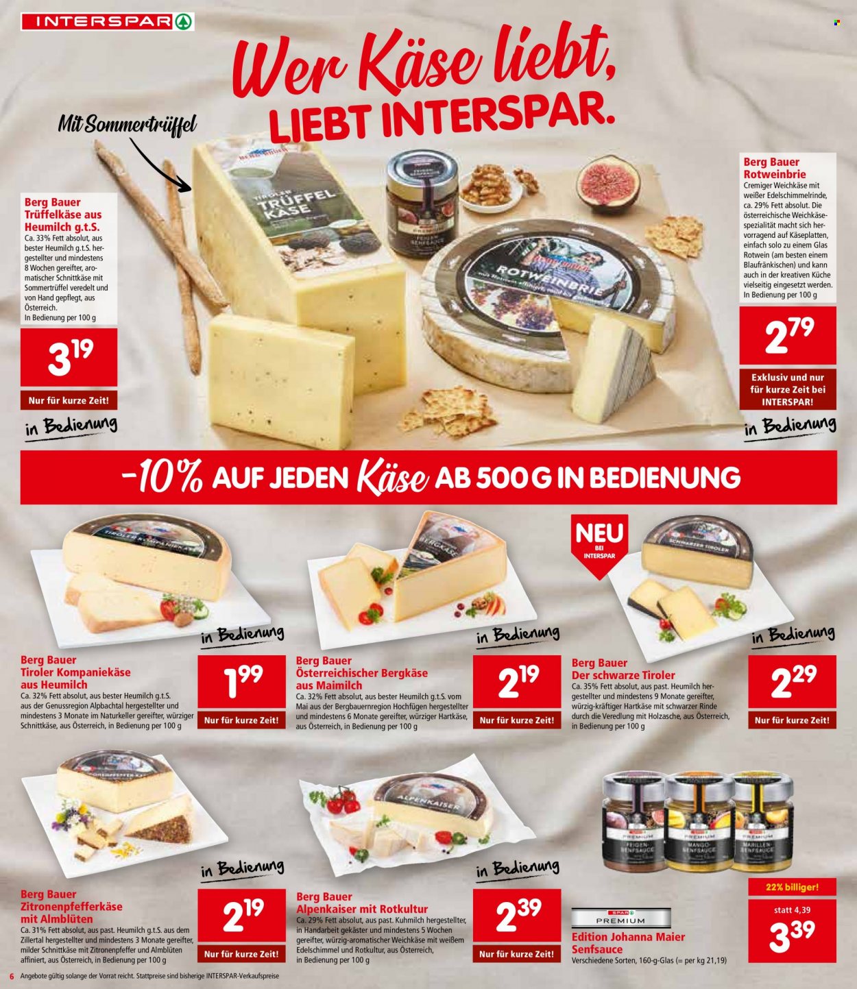 Angebote INTERSPAR - 2.11.2023 - 8.11.2023. Seite 6