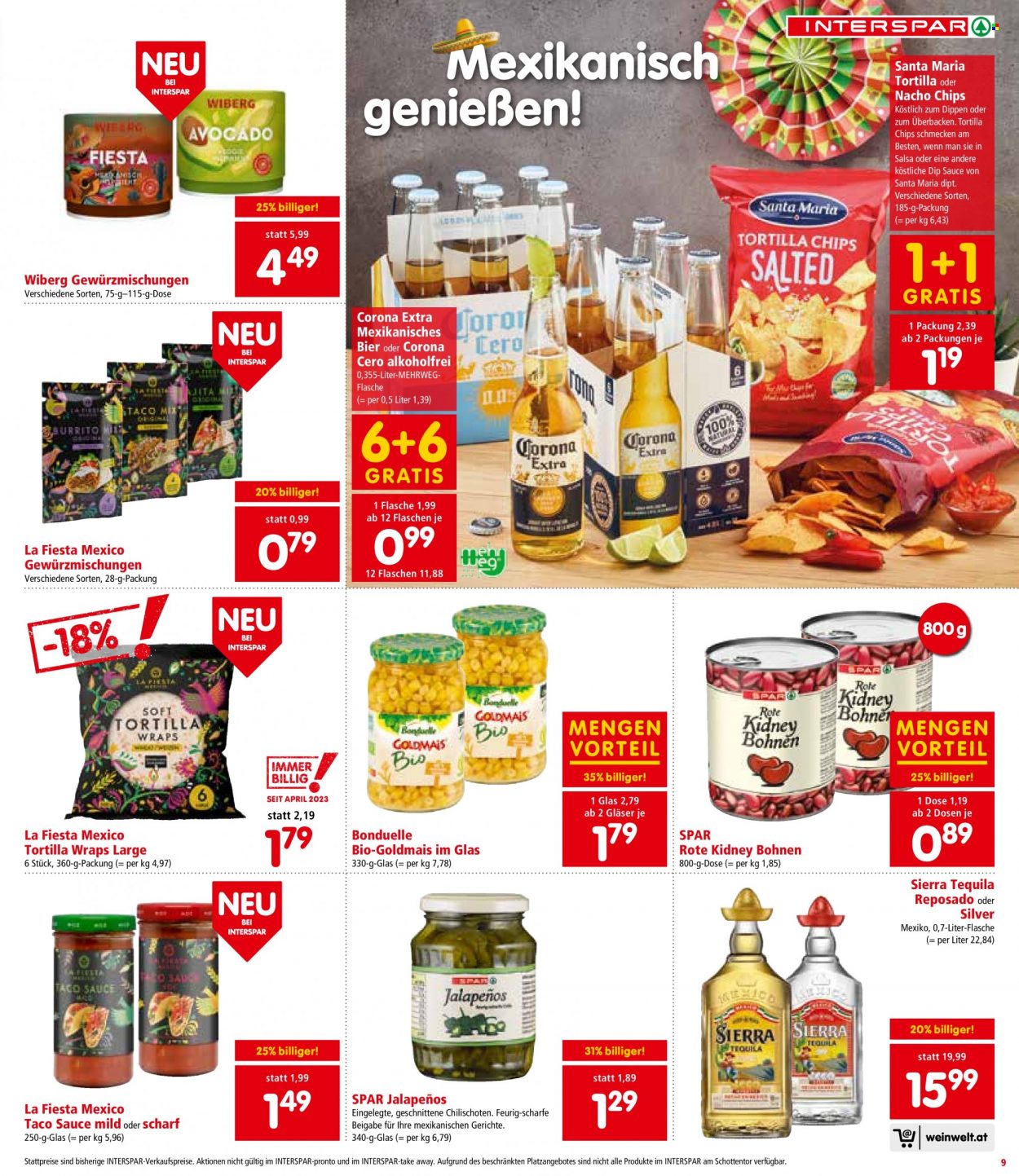 Angebote INTERSPAR - 2.11.2023 - 8.11.2023. Seite 9