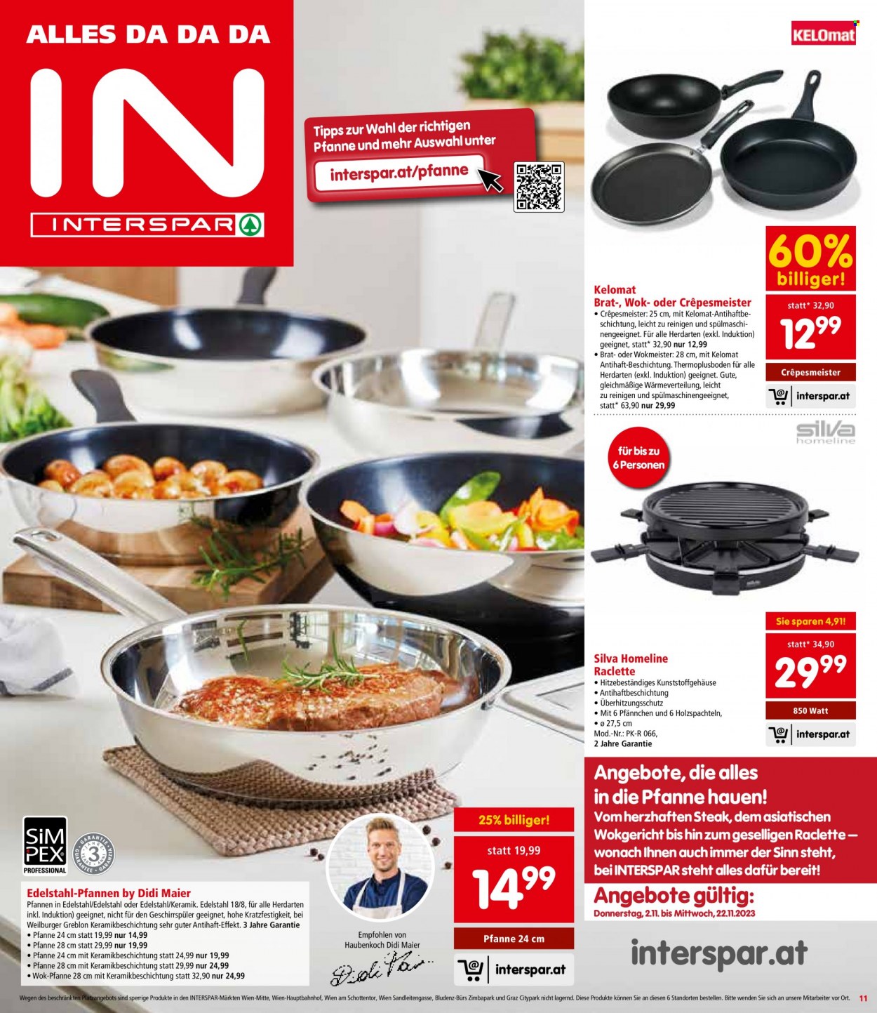 Angebote INTERSPAR - 2.11.2023 - 8.11.2023. Seite 11