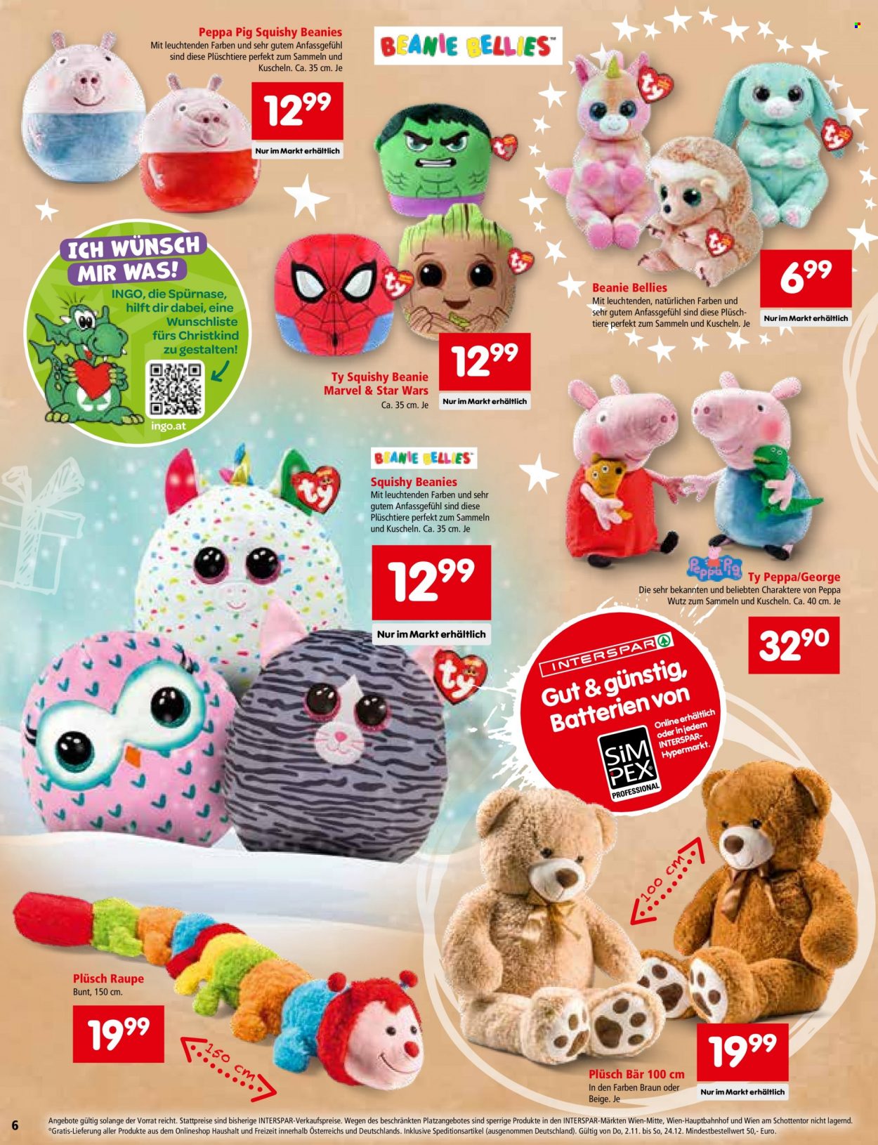 Angebote INTERSPAR - 2.11.2023 - 24.12.2023. Seite 6