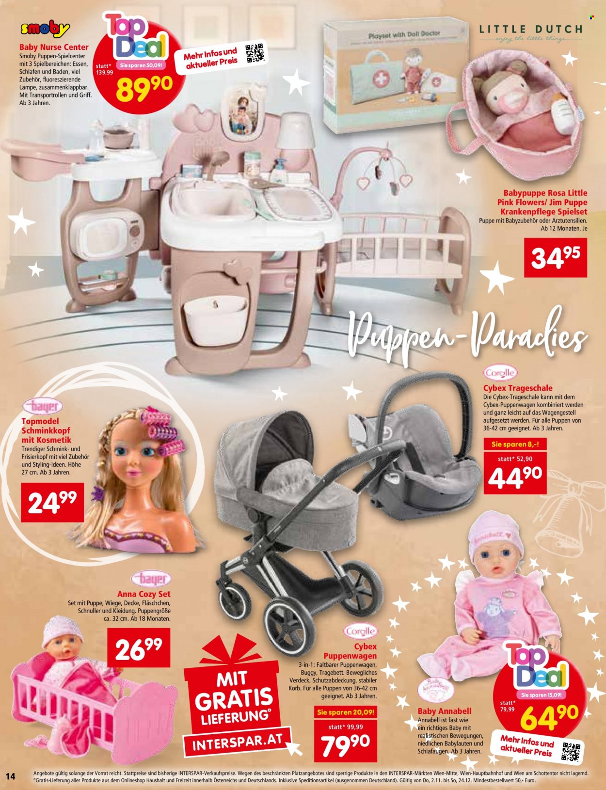 Angebote INTERSPAR - 2.11.2023 - 24.12.2023. Seite 14