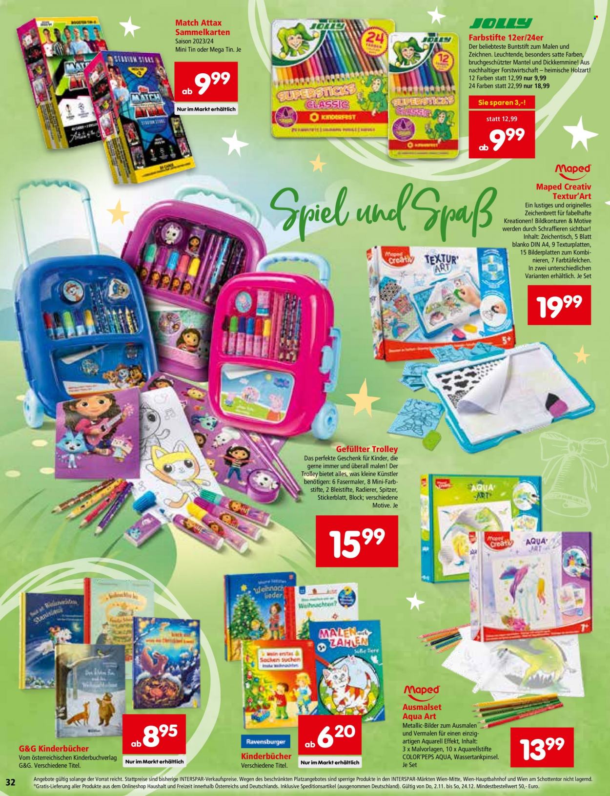 Angebote INTERSPAR - 2.11.2023 - 24.12.2023. Seite 32