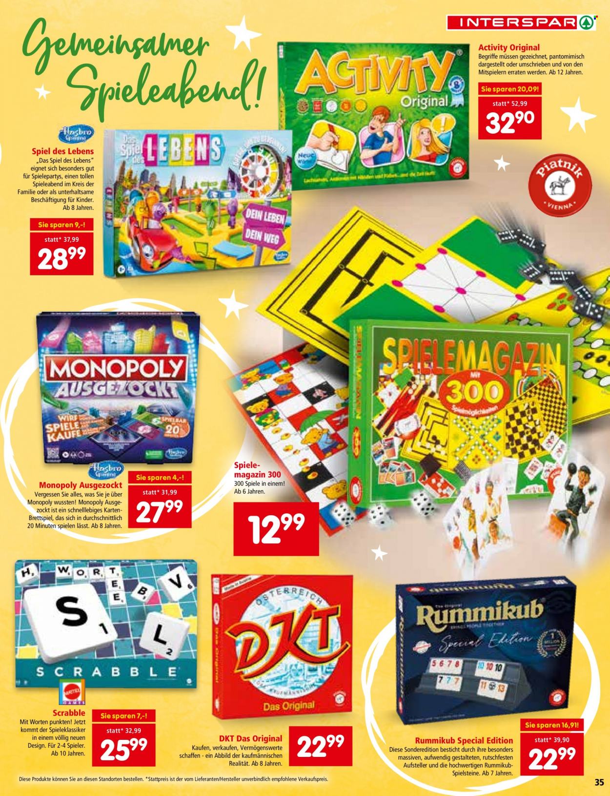 Angebote INTERSPAR - 2.11.2023 - 24.12.2023. Seite 35