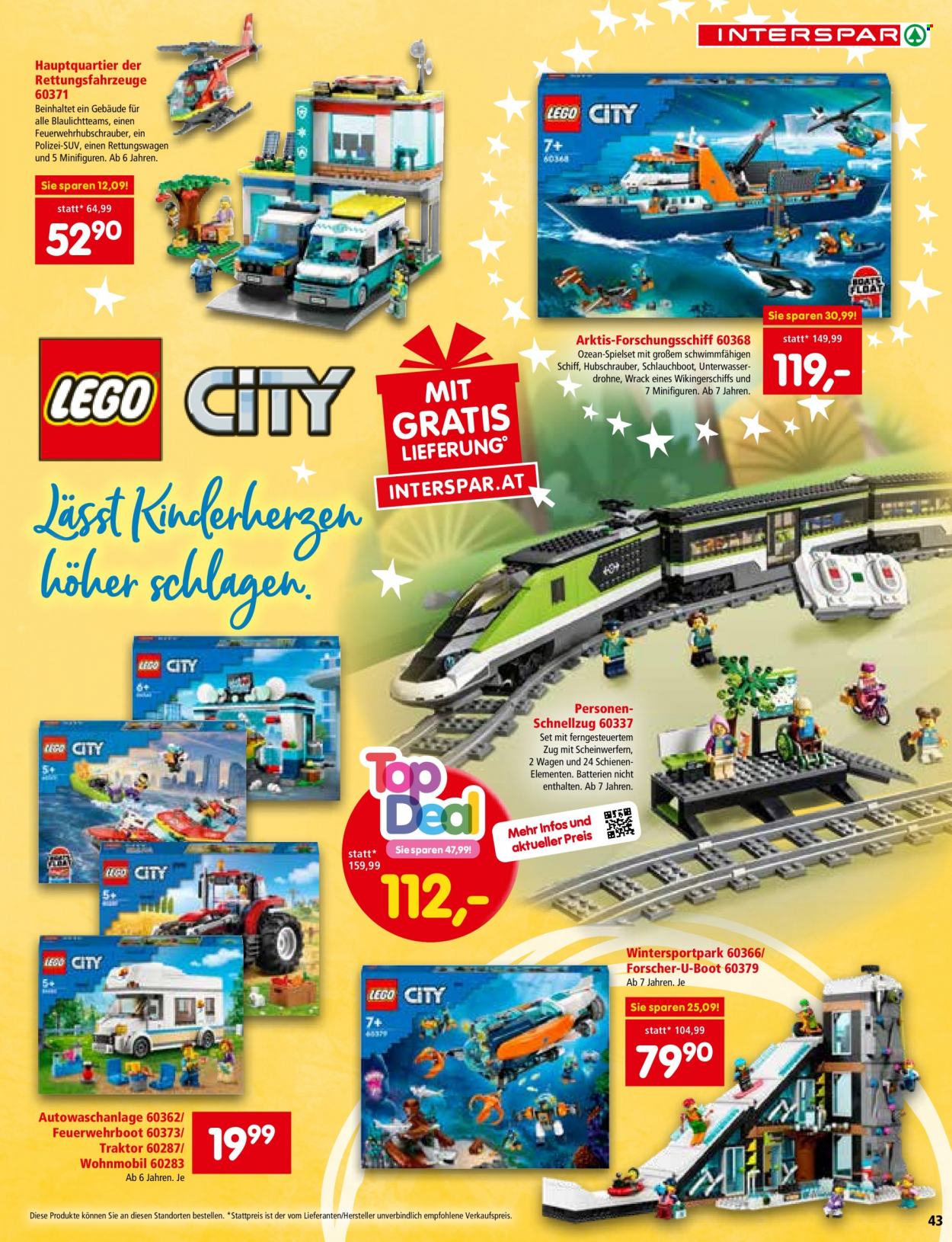 Angebote INTERSPAR - 2.11.2023 - 24.12.2023. Seite 43