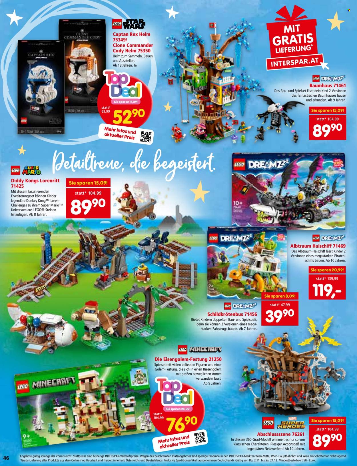 Angebote INTERSPAR - 2.11.2023 - 24.12.2023. Seite 46