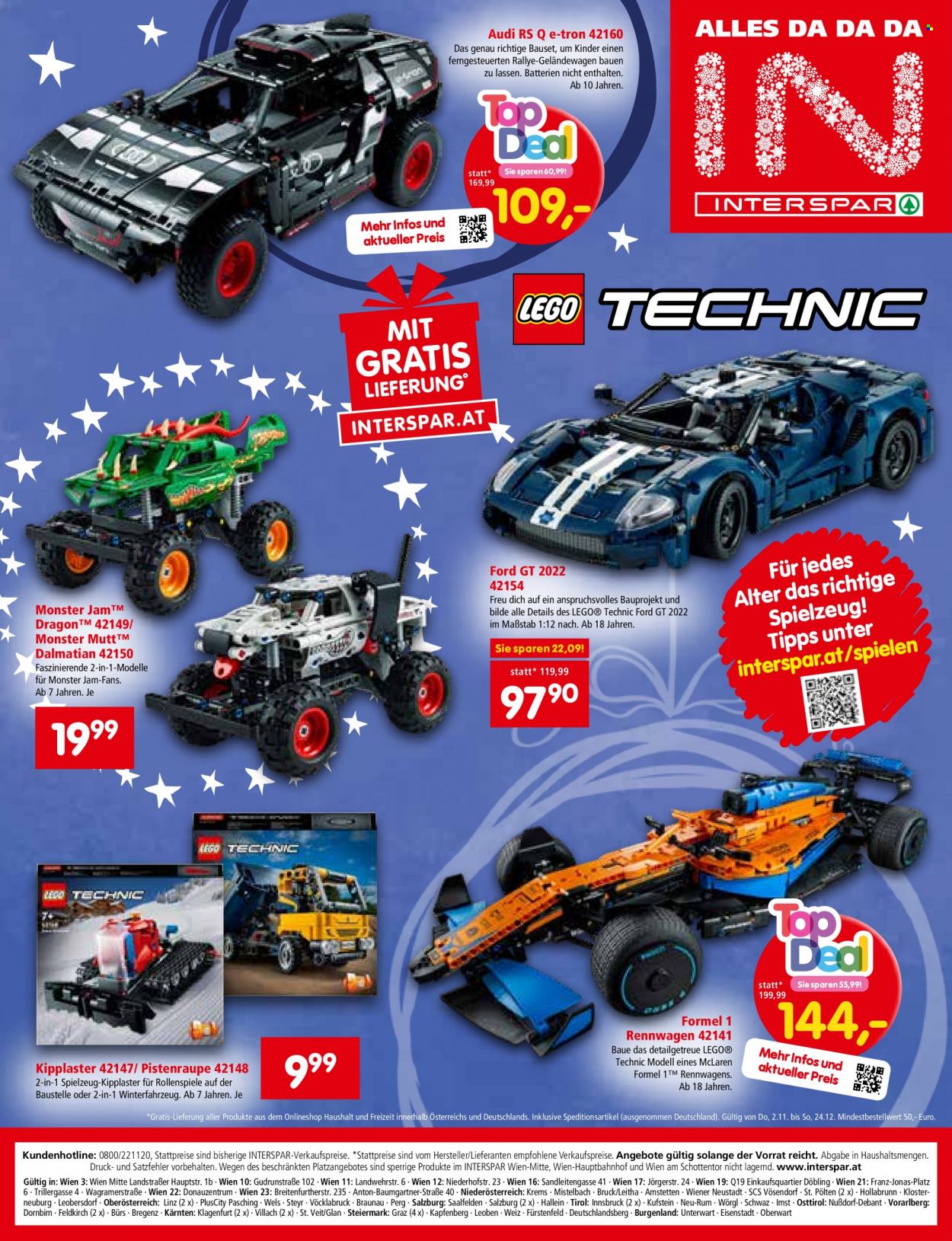 Angebote INTERSPAR - 2.11.2023 - 24.12.2023. Seite 48