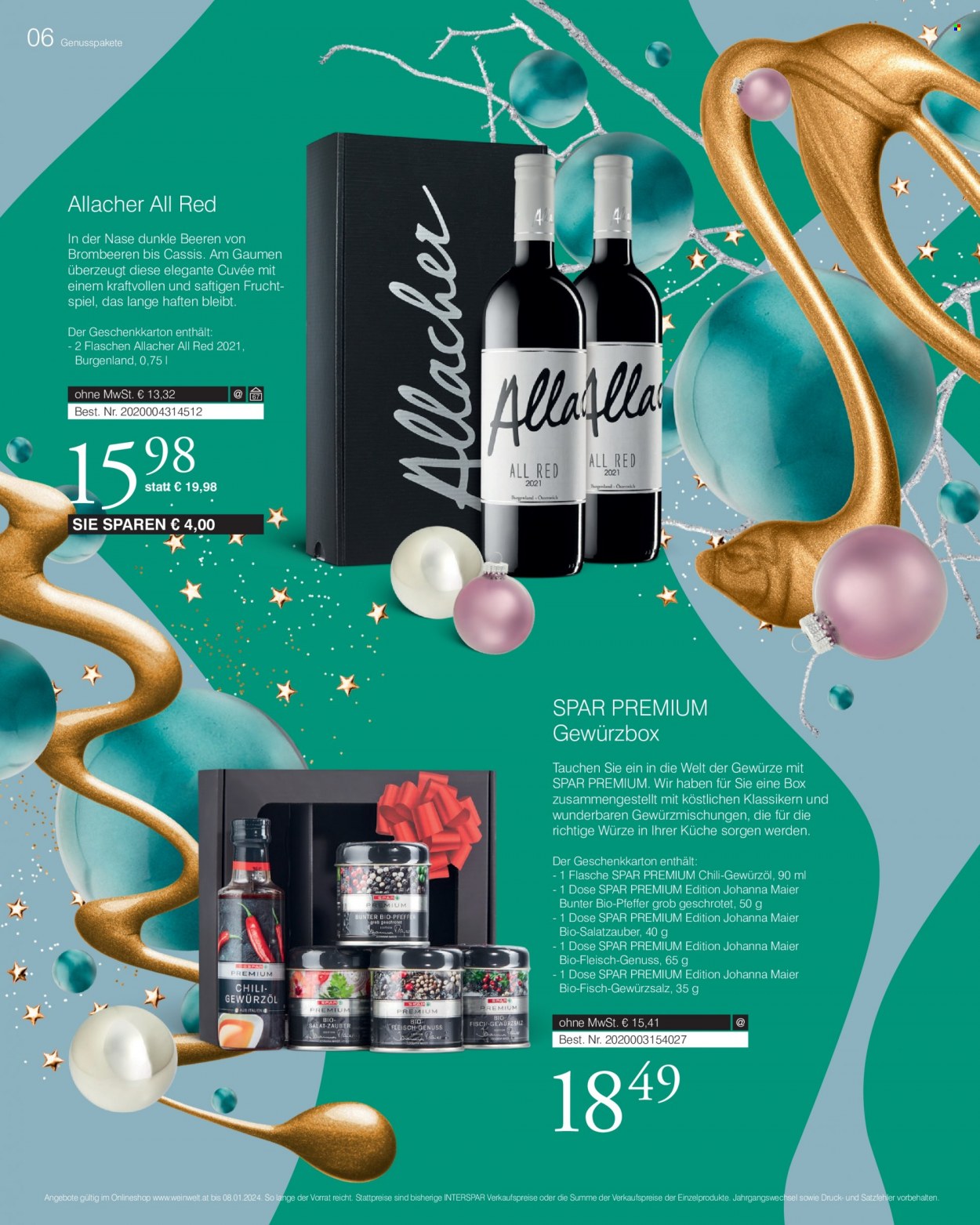 Angebote INTERSPAR - 2.11.2023 - 8.1.2024. Seite 6
