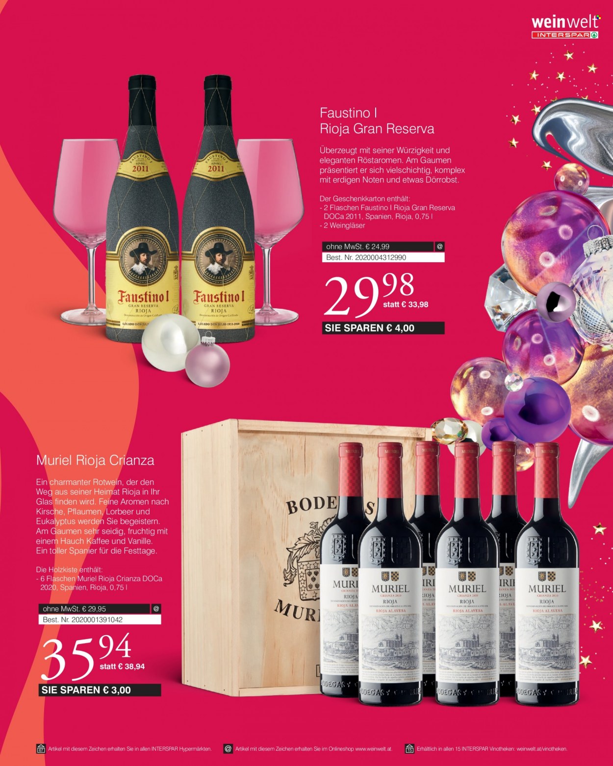 Angebote INTERSPAR - 2.11.2023 - 8.1.2024. Seite 11