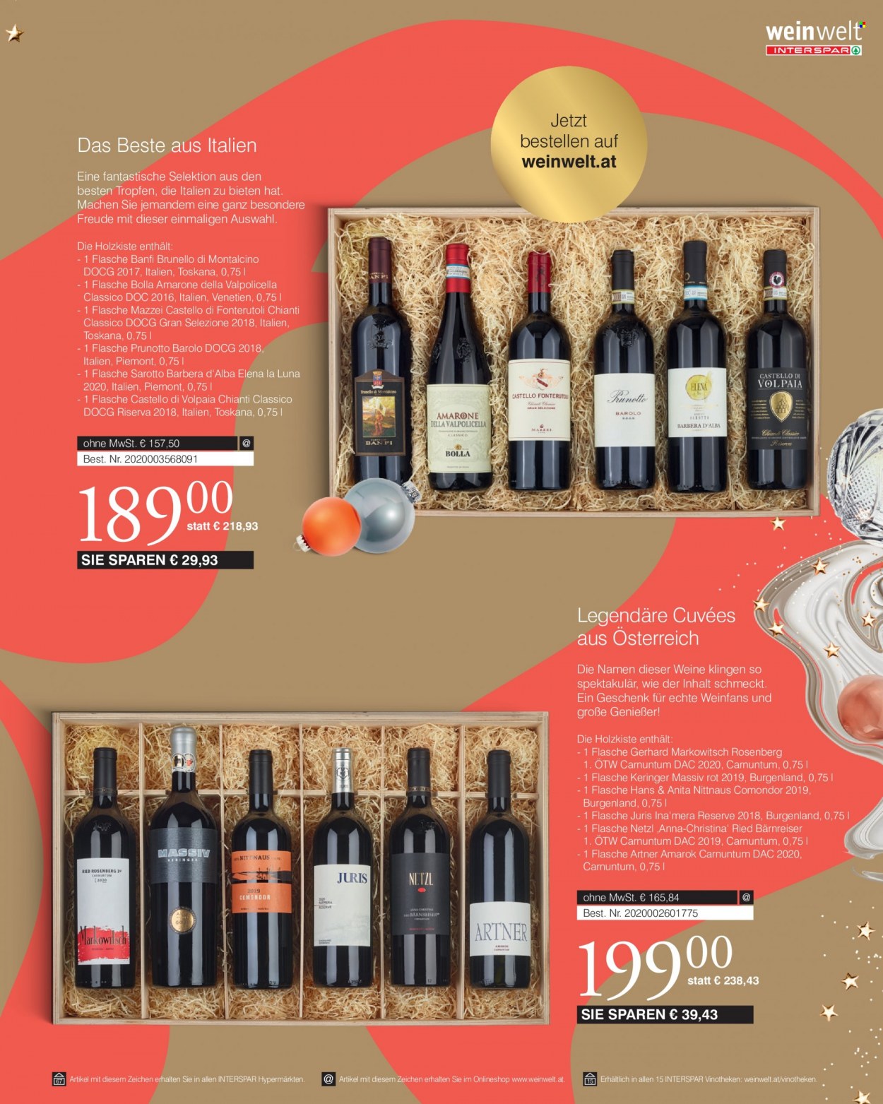 Angebote INTERSPAR - 2.11.2023 - 8.1.2024. Seite 17
