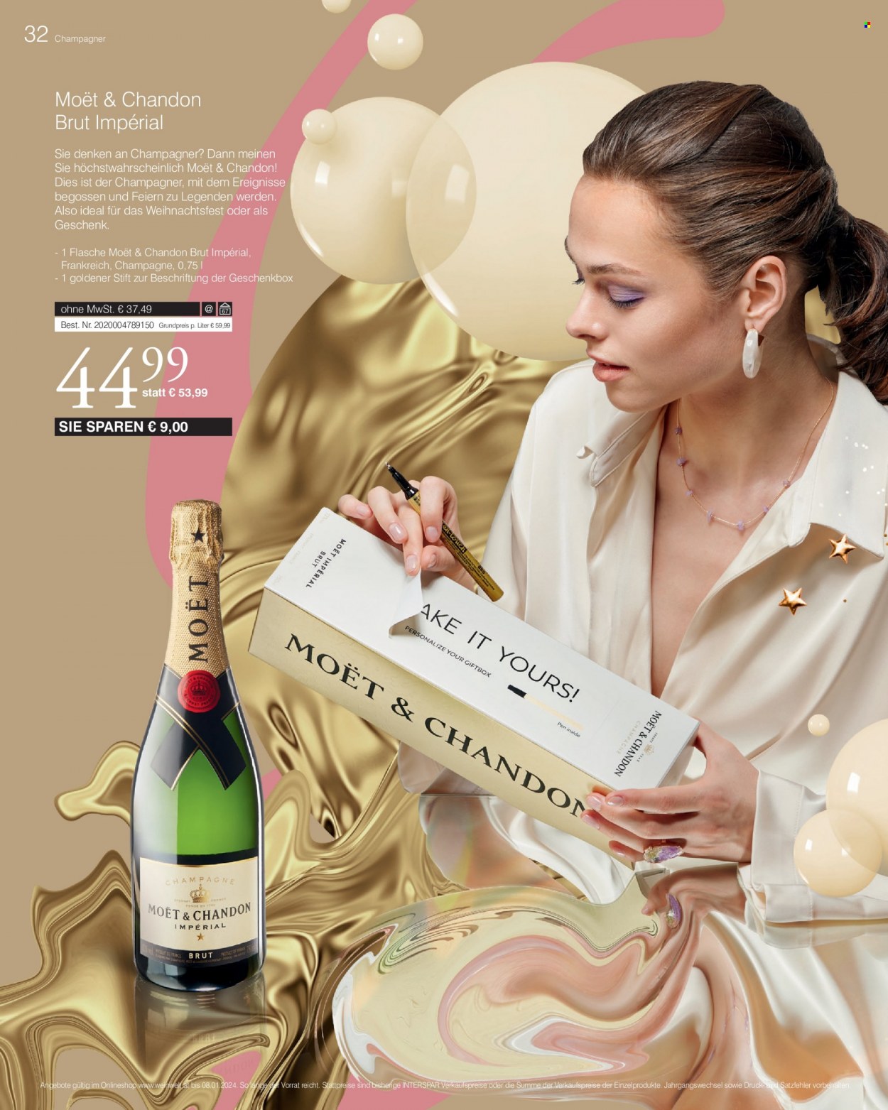 Angebote INTERSPAR - 2.11.2023 - 8.1.2024. Seite 32