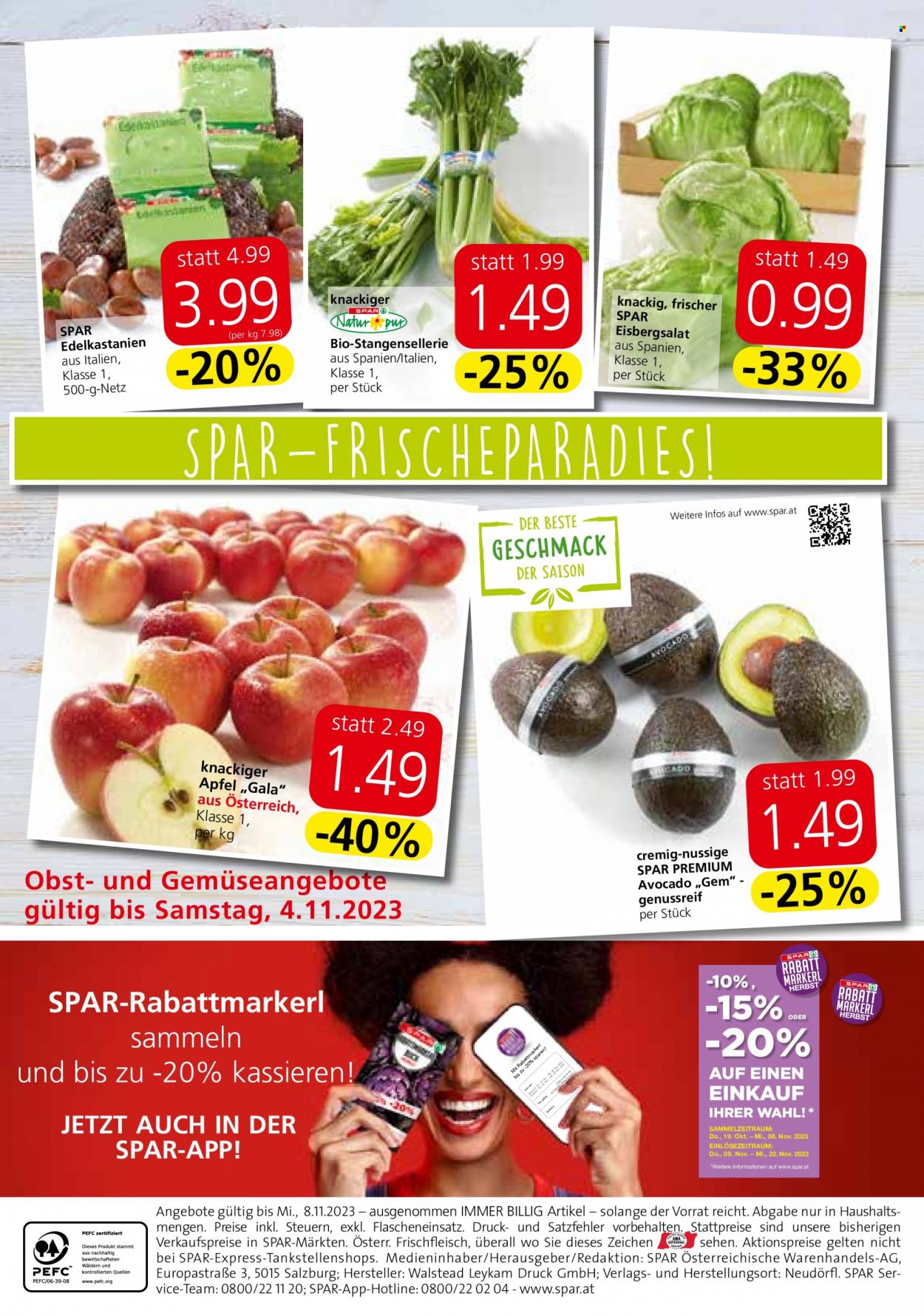Angebote SPAR - 2.11.2023 - 8.11.2023. Seite 16