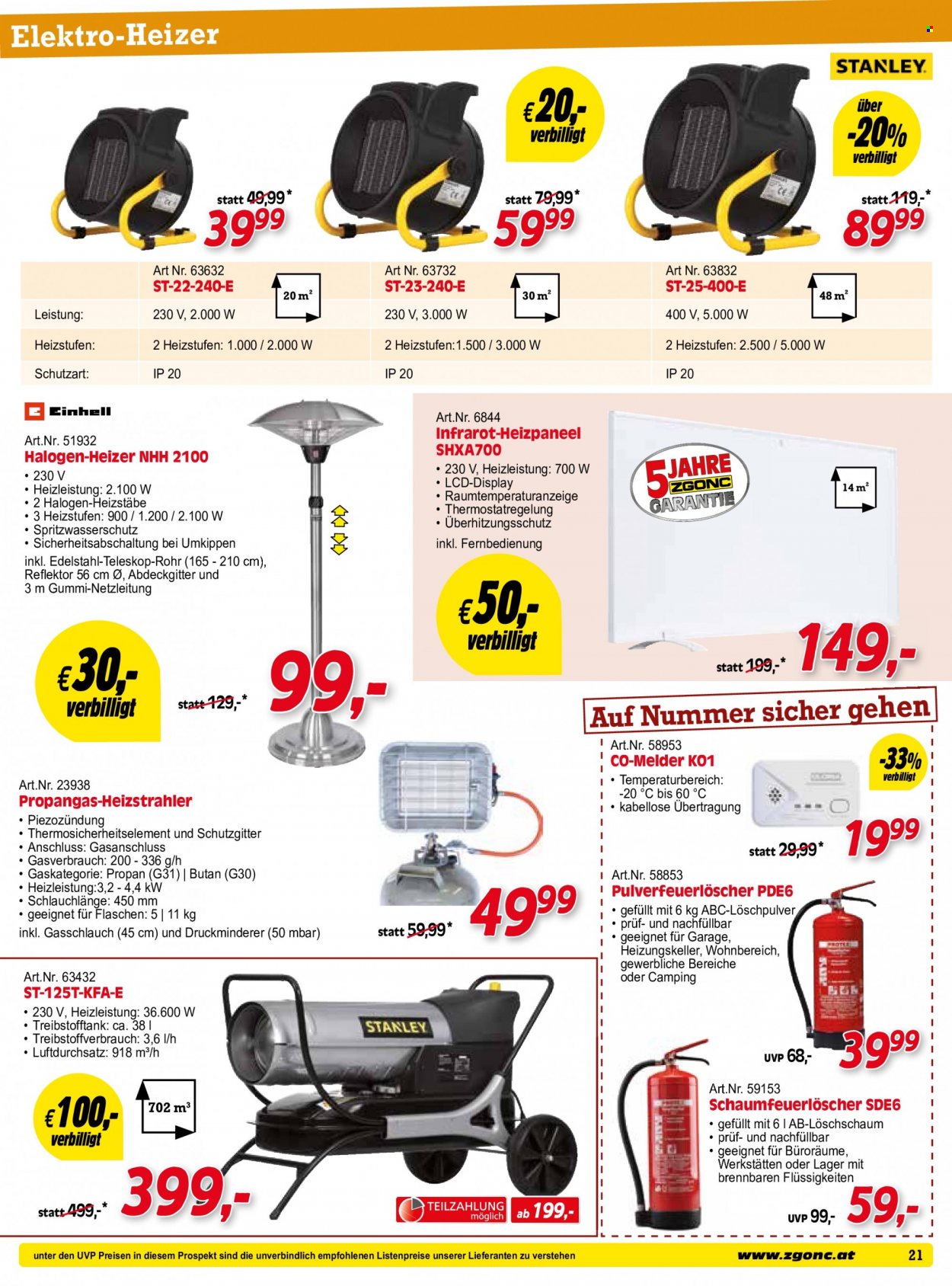 Angebote Zgonc - 1.11.2023 - 30.11.2023. Seite 21