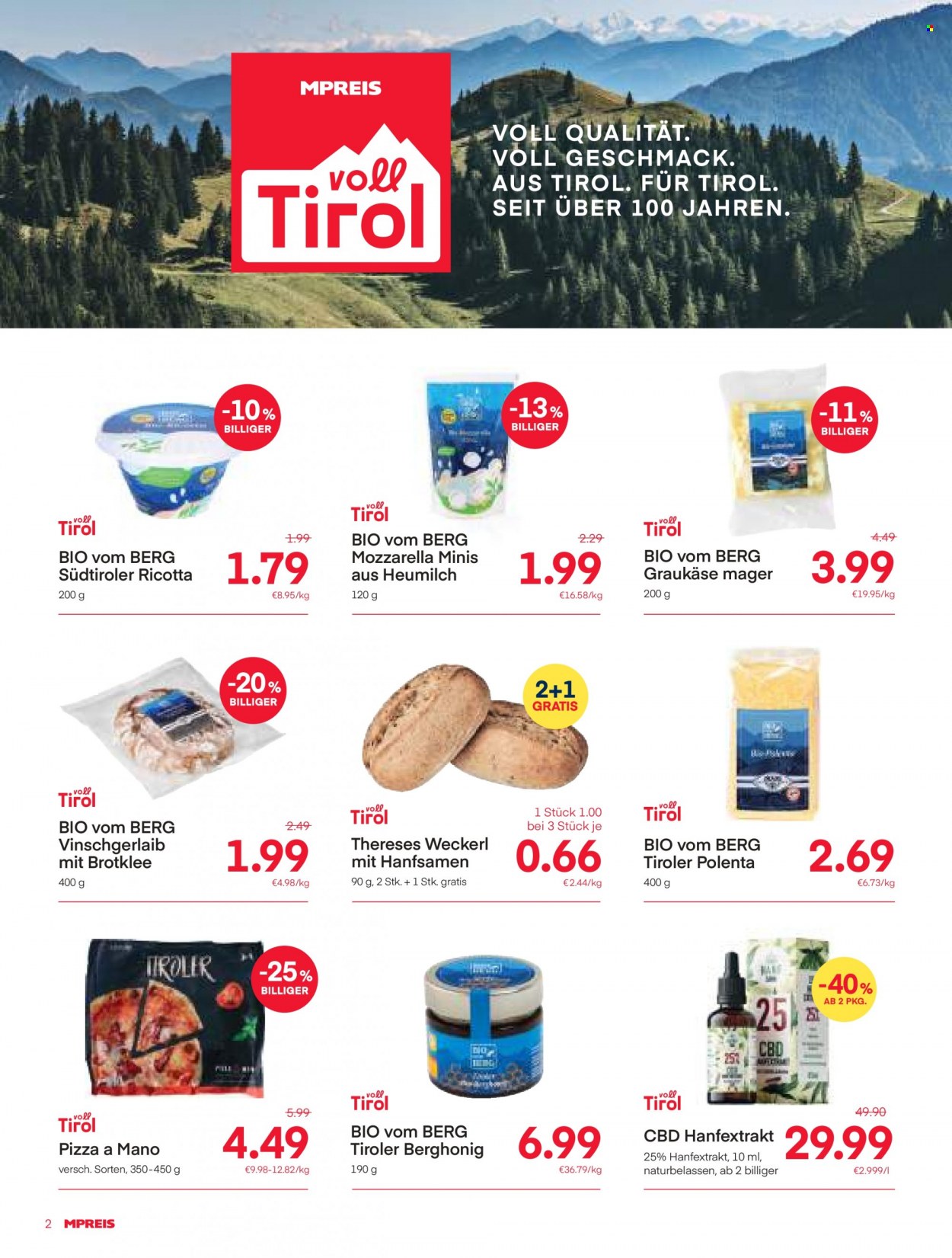 Angebote MPREIS - 6.11.2023 - 12.11.2023. Seite 2