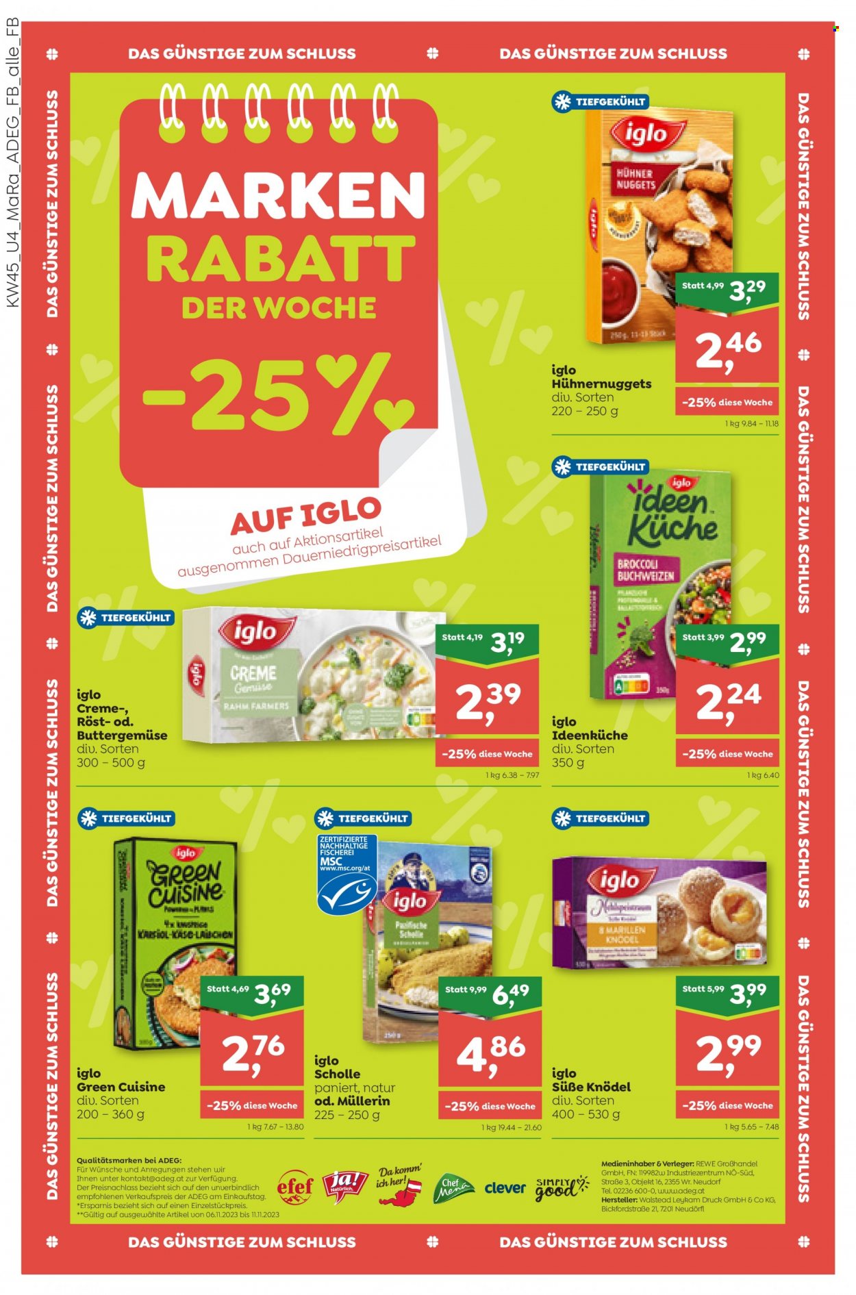 Angebote ADEG - 6.11.2023 - 11.11.2023. Seite 12