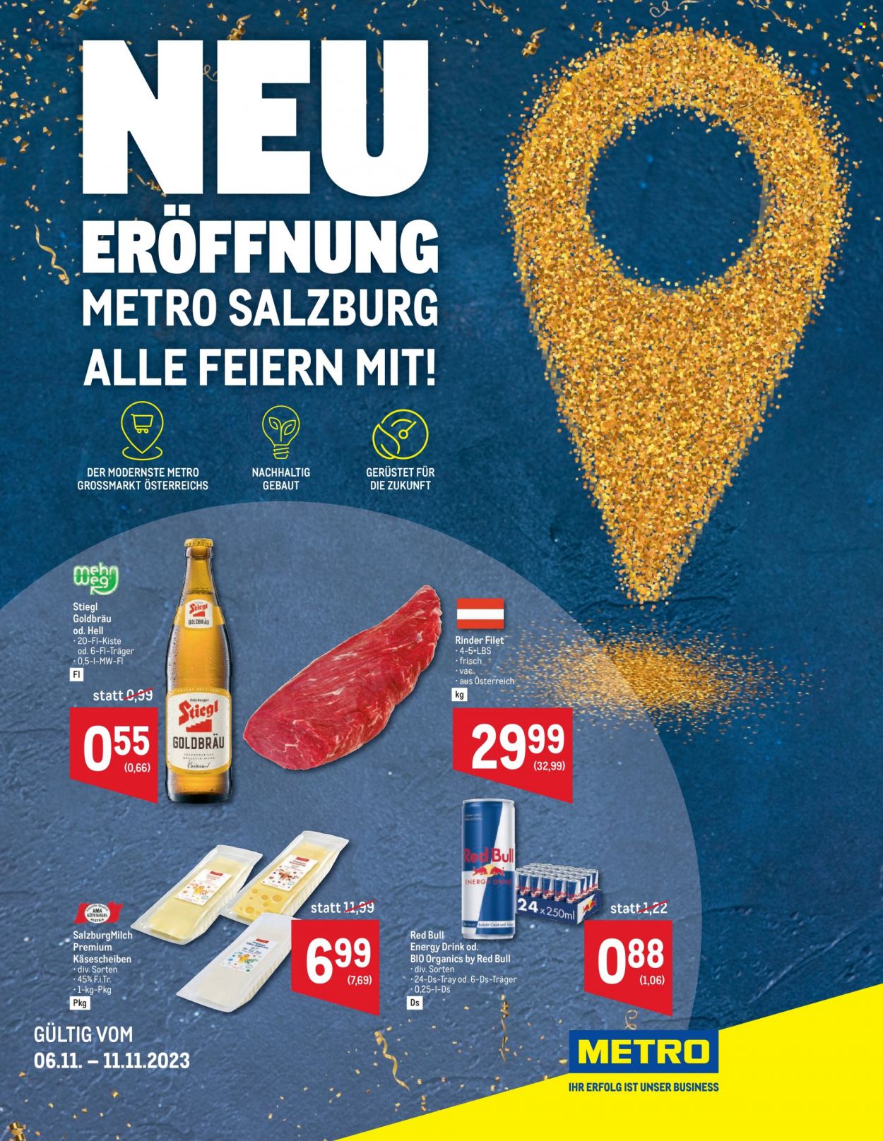 Angebote Metro - 6.11.2023 - 11.11.2023. Seite 1