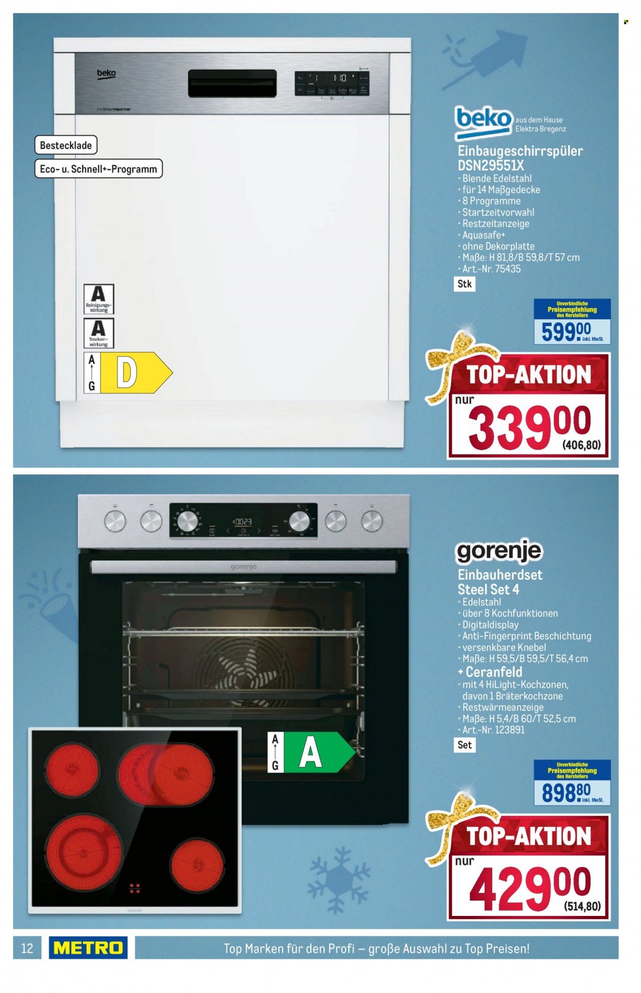 Angebote Metro - 2.11.2023 - 15.11.2023. Seite 12