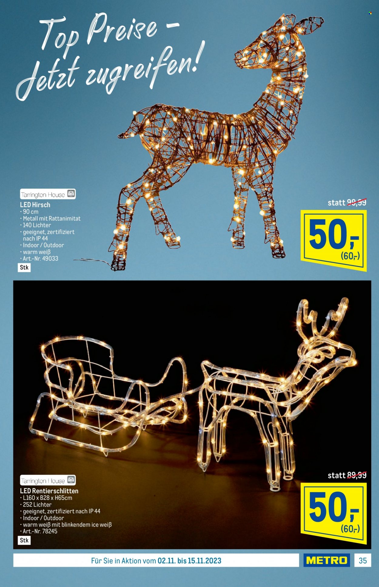 Angebote Metro - 2.11.2023 - 15.11.2023. Seite 35