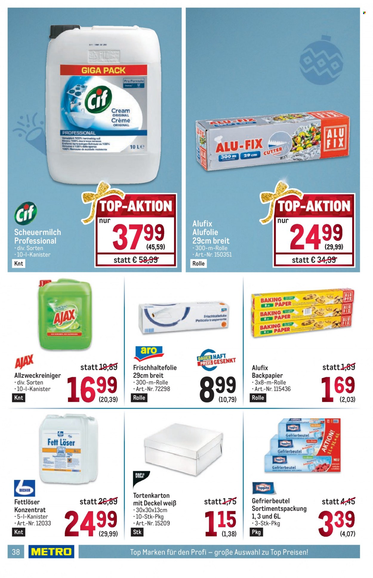 Angebote Metro - 2.11.2023 - 15.11.2023. Seite 38