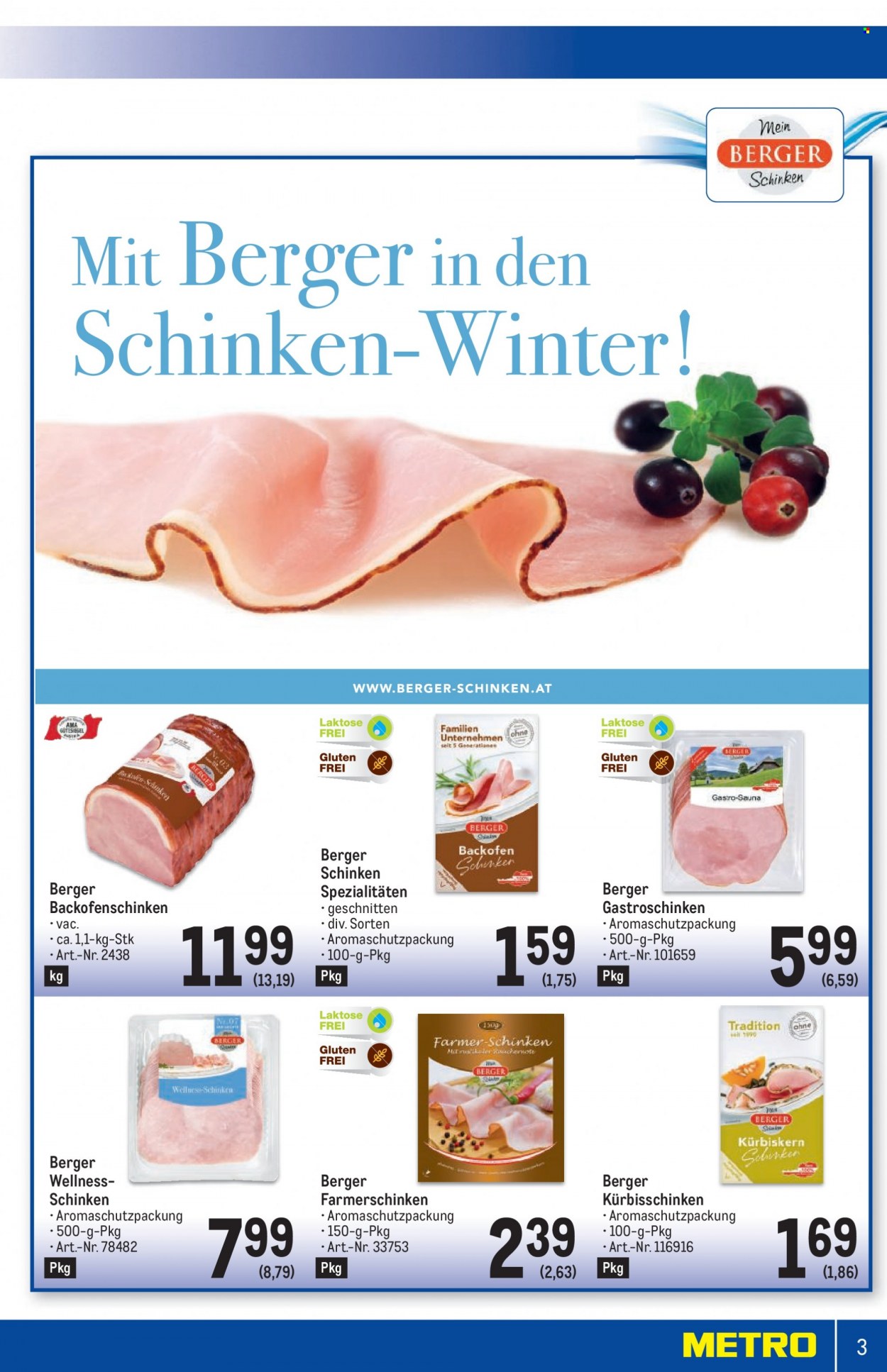 Angebote Metro - 2.11.2023 - 15.11.2023. Seite 3