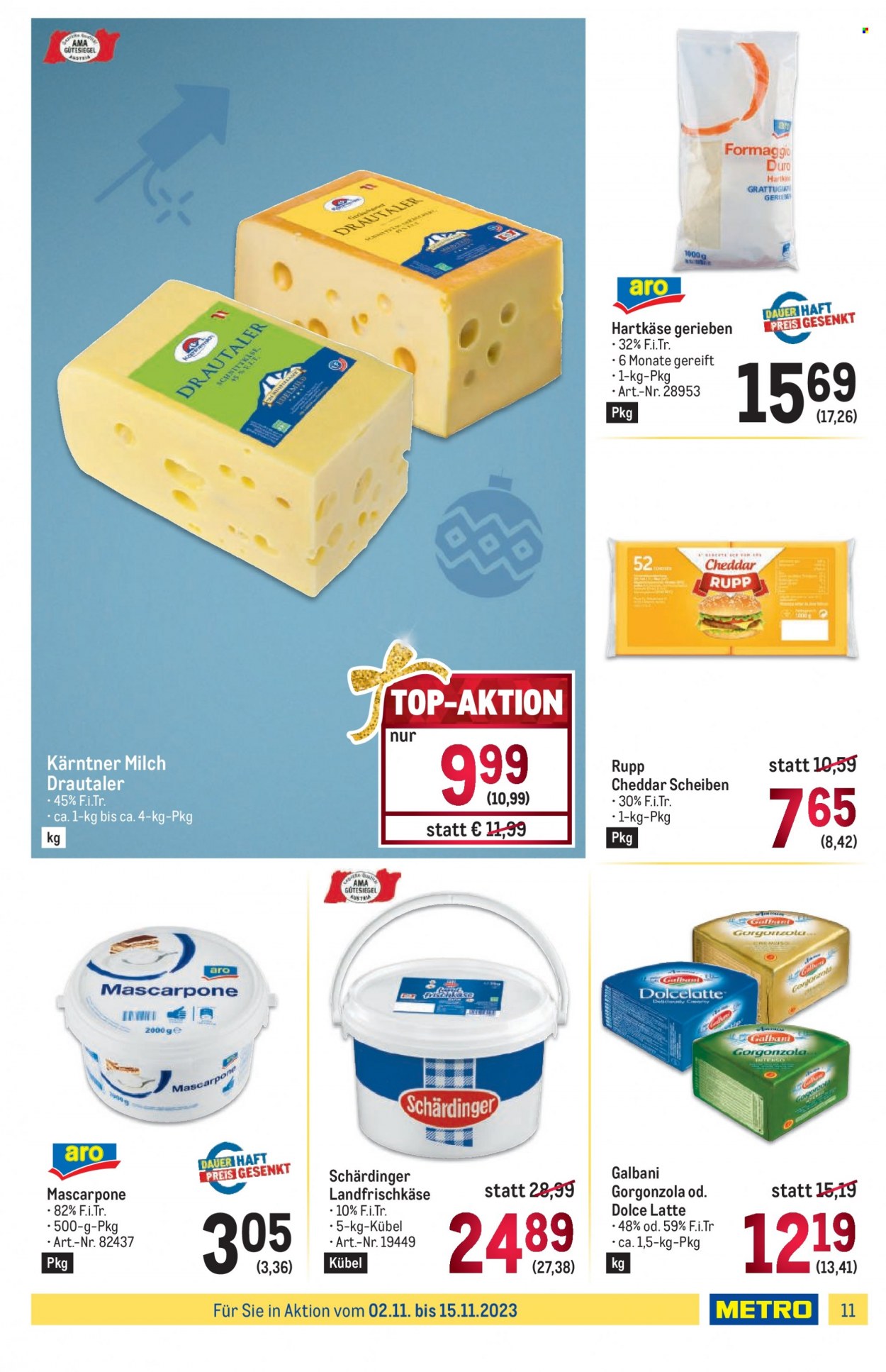 Angebote Metro - 2.11.2023 - 15.11.2023. Seite 11