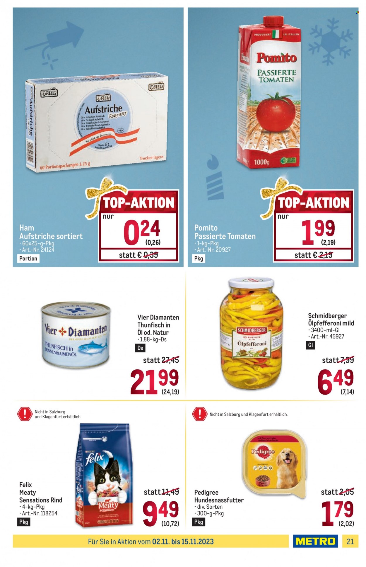 Angebote Metro - 2.11.2023 - 15.11.2023. Seite 21