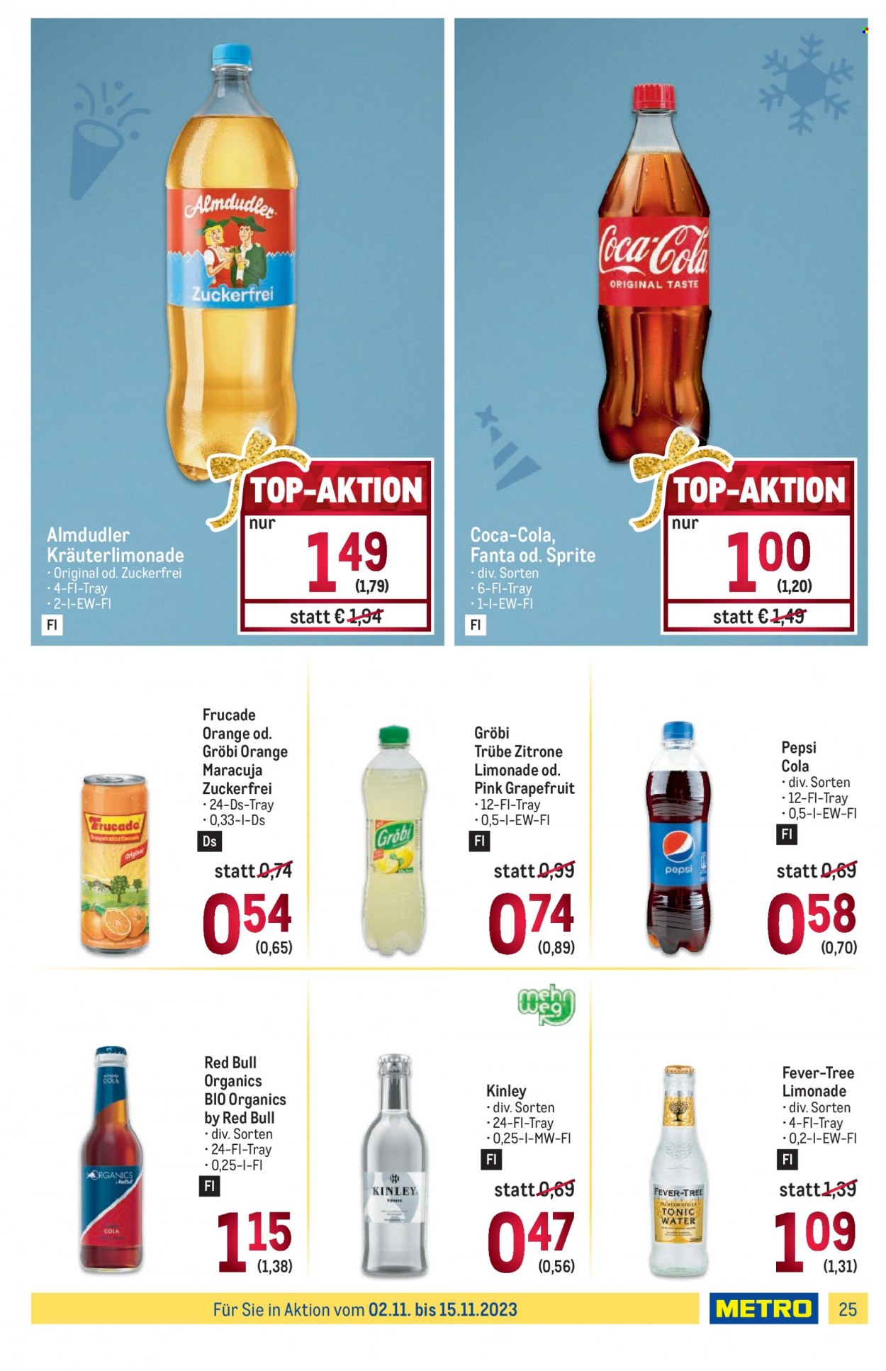 Angebote Metro - 2.11.2023 - 15.11.2023. Seite 25