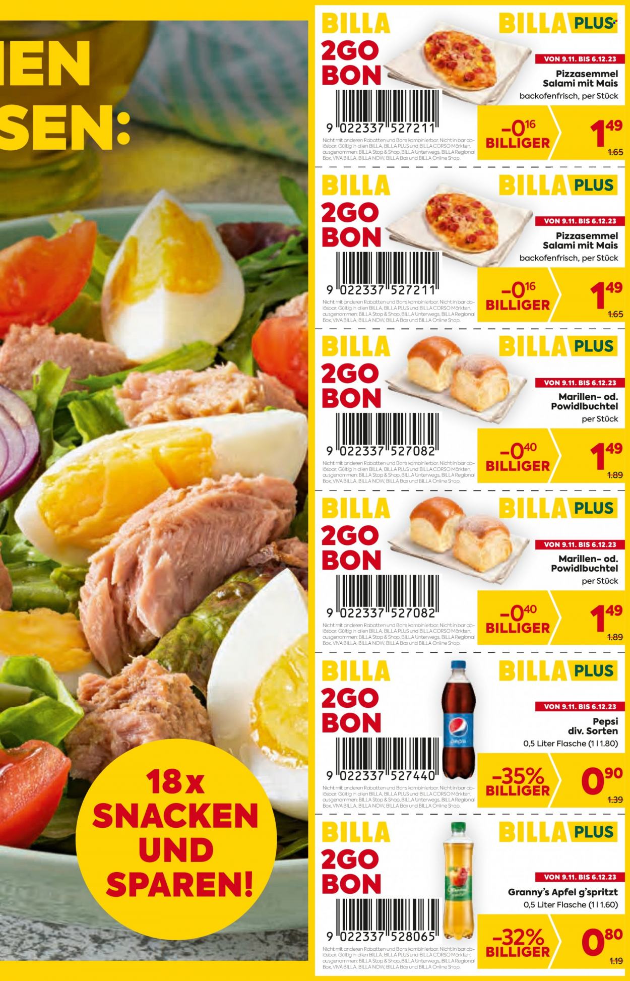 Angebote Billa - 9.11.2023 - 15.11.2023. Seite 19