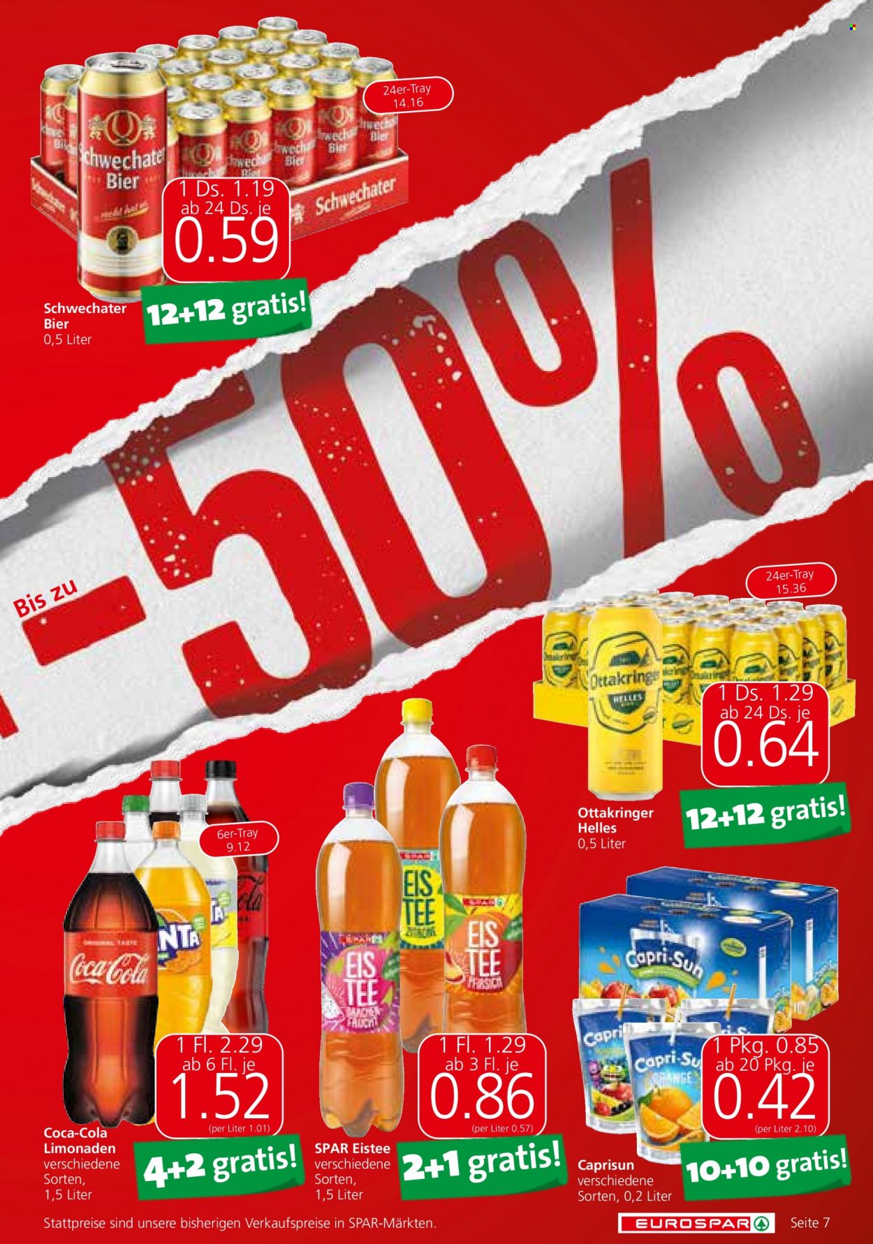 Angebote EUROSPAR - 9.11.2023 - 22.11.2023. Seite 7