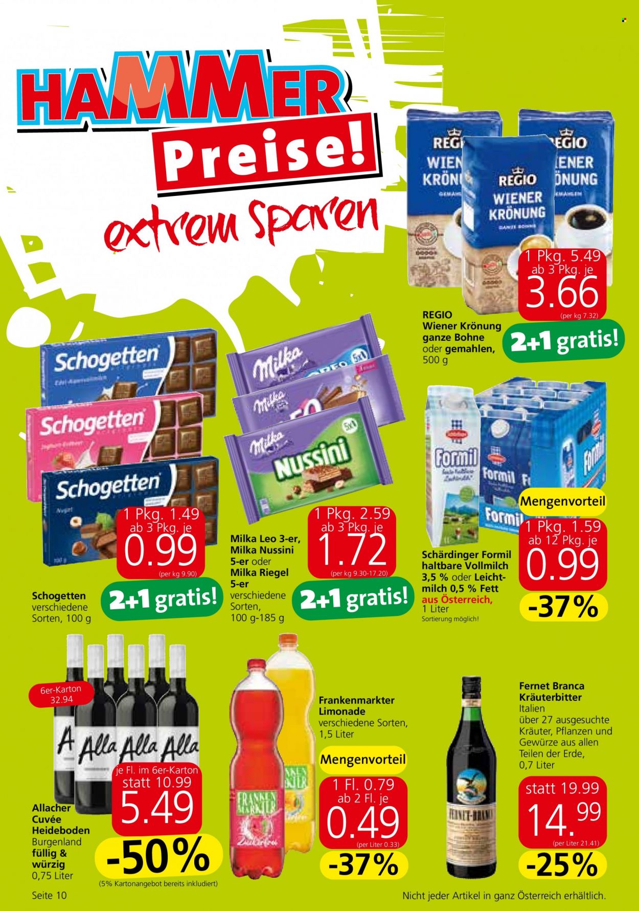 Angebote EUROSPAR - 9.11.2023 - 22.11.2023. Seite 10