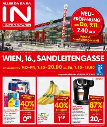 Angebote INTERSPAR - 9.11.2023 - 15.11.2023.
