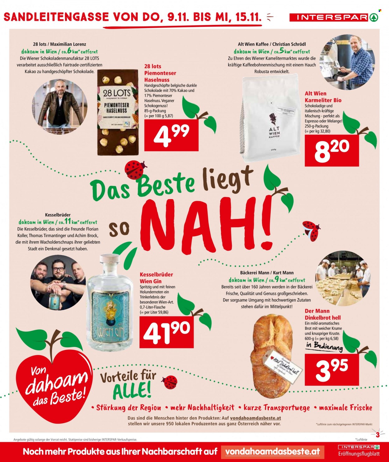 Angebote INTERSPAR - 9.11.2023 - 15.11.2023. Seite 3
