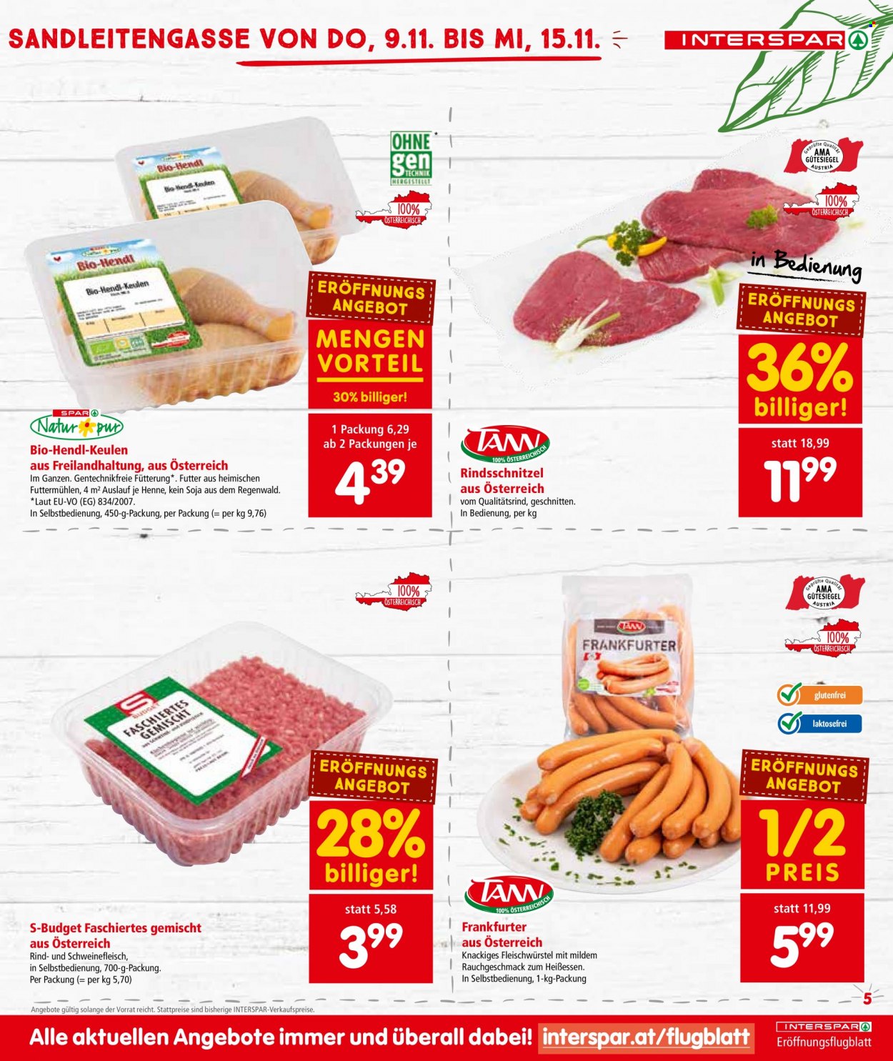 Angebote INTERSPAR - 9.11.2023 - 15.11.2023. Seite 5
